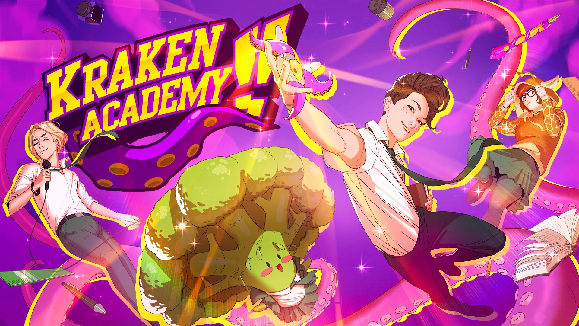 Die besten Kraken Academy!!-Hintergründe für den Telefonbildschirm