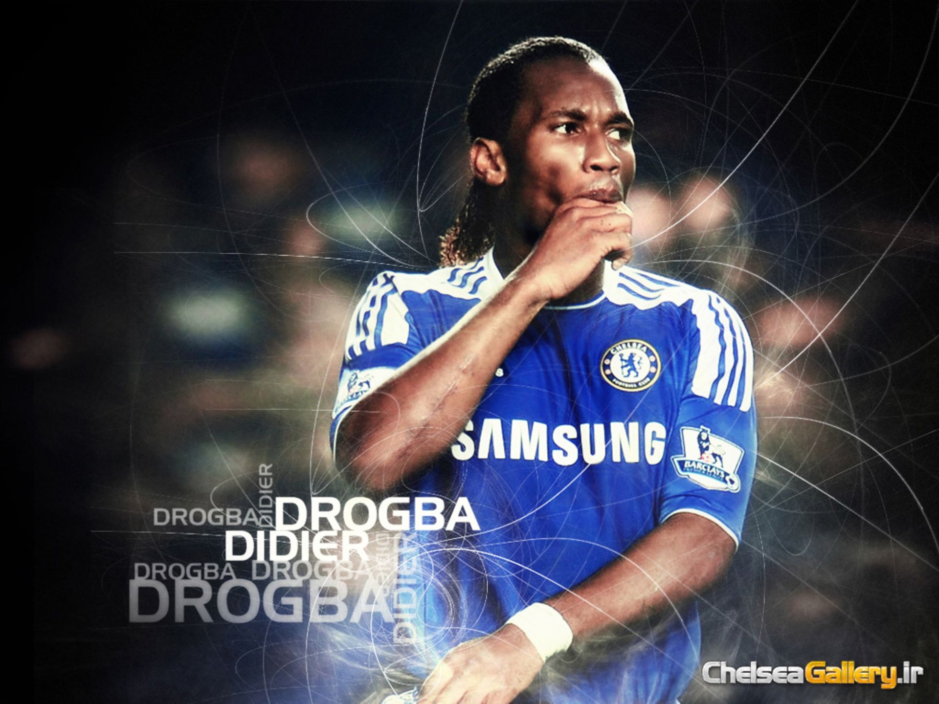 Téléchargez des papiers peints mobile Des Sports, Football, Didier Drogba, Chelsea Fc gratuitement.