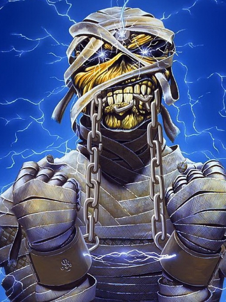 Download mobile wallpaper Music, Iron Maiden for free.