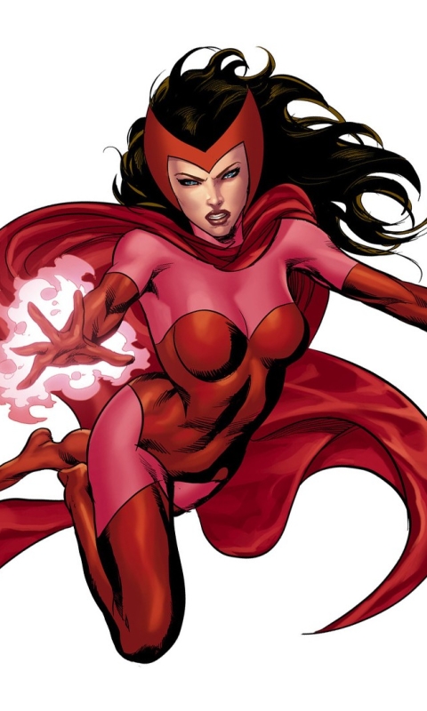 Download mobile wallpaper Comics, Scarlet Witch for free.