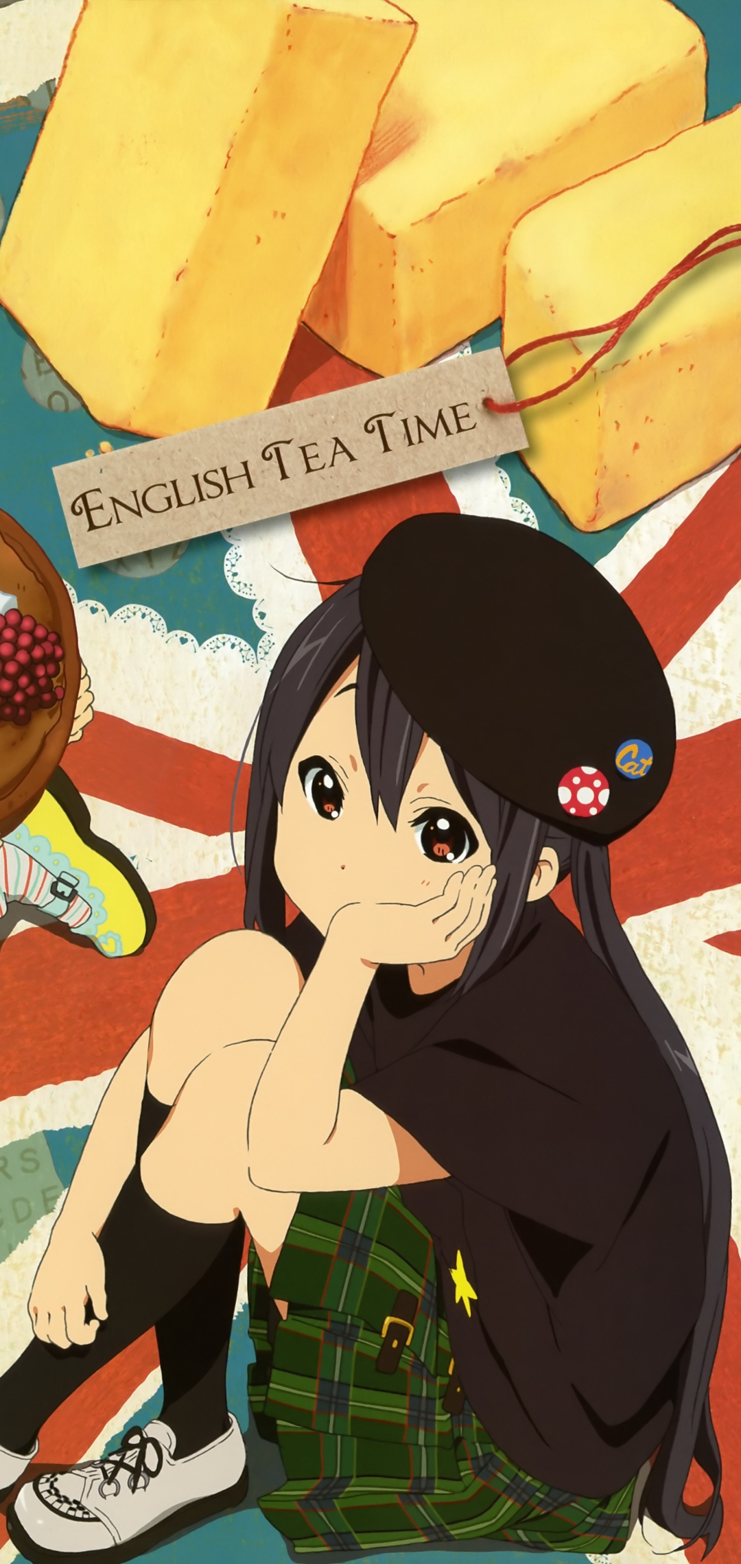 Handy-Wallpaper Animes, K On!, Azusa Nakano kostenlos herunterladen.