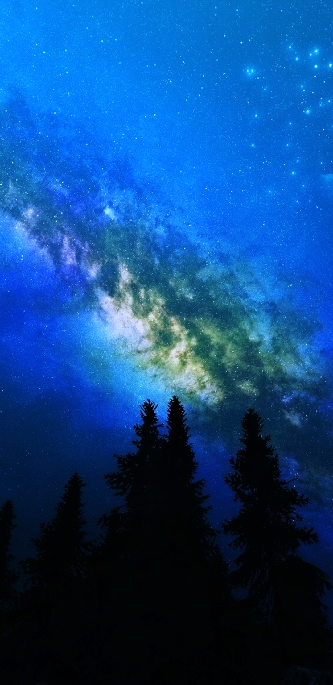 Download mobile wallpaper Sky, Stars, Milky Way, Galaxy, Sci Fi for free.