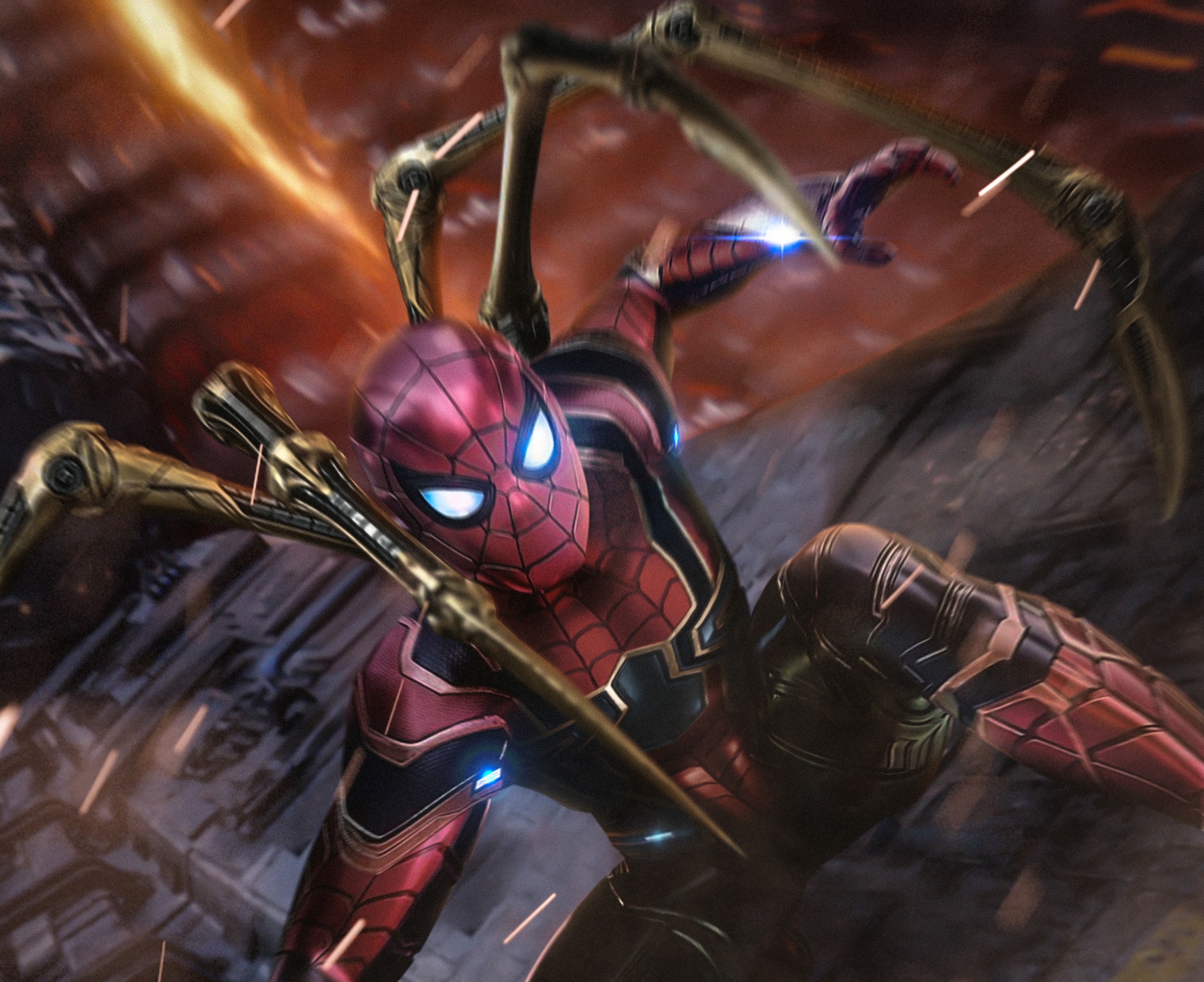 Baixe gratuitamente a imagem Homem Aranha, Os Vingadores, Filme, Aranha De Ferro, Vingadores: Guerra Infinita na área de trabalho do seu PC