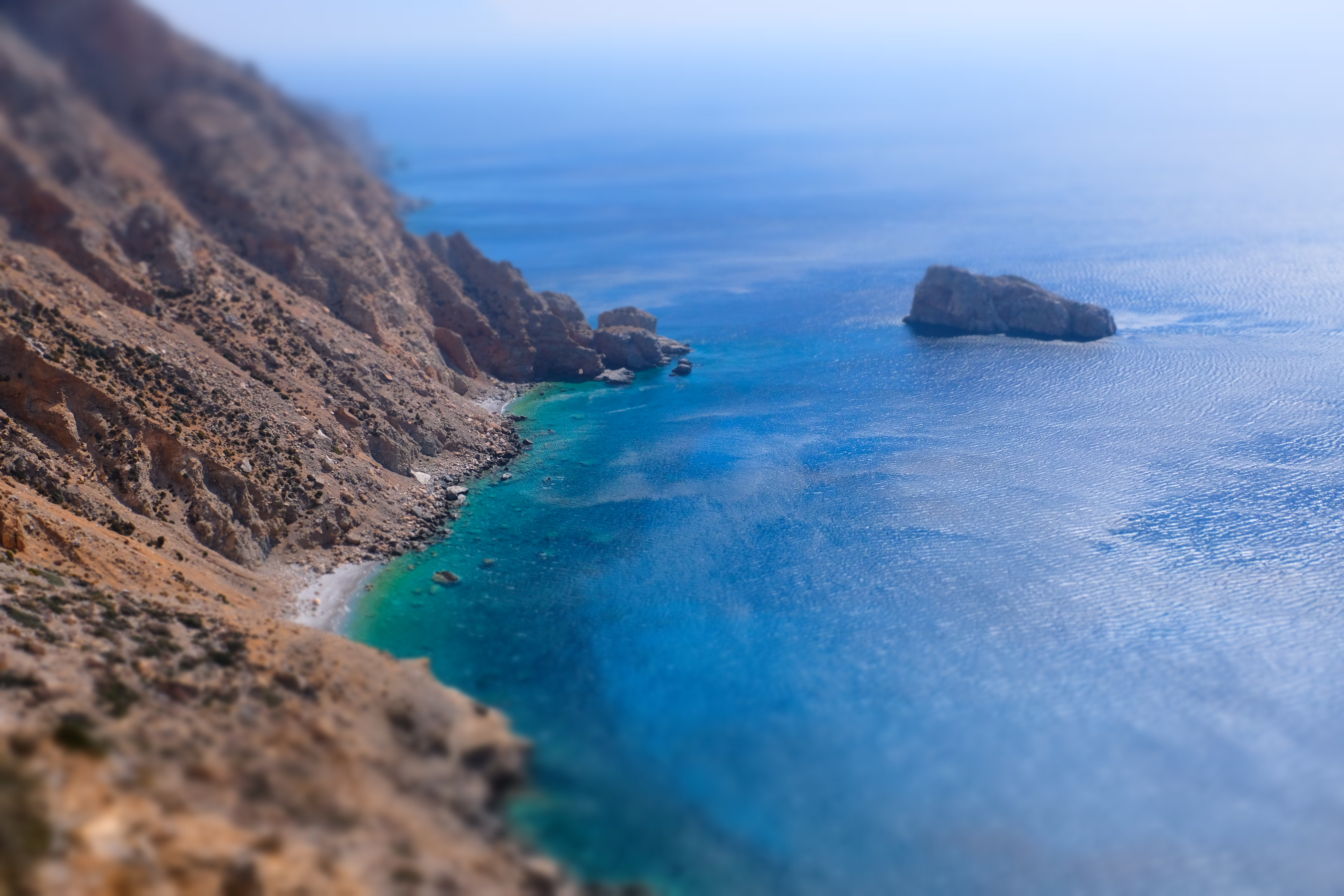 Download mobile wallpaper Water, Beach, Coast, Ocean, Earth, Greece for free.
