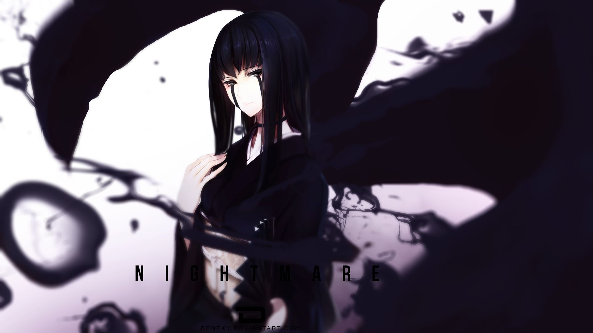 Download mobile wallpaper Anime, Dark, Original, Manipulation for free.