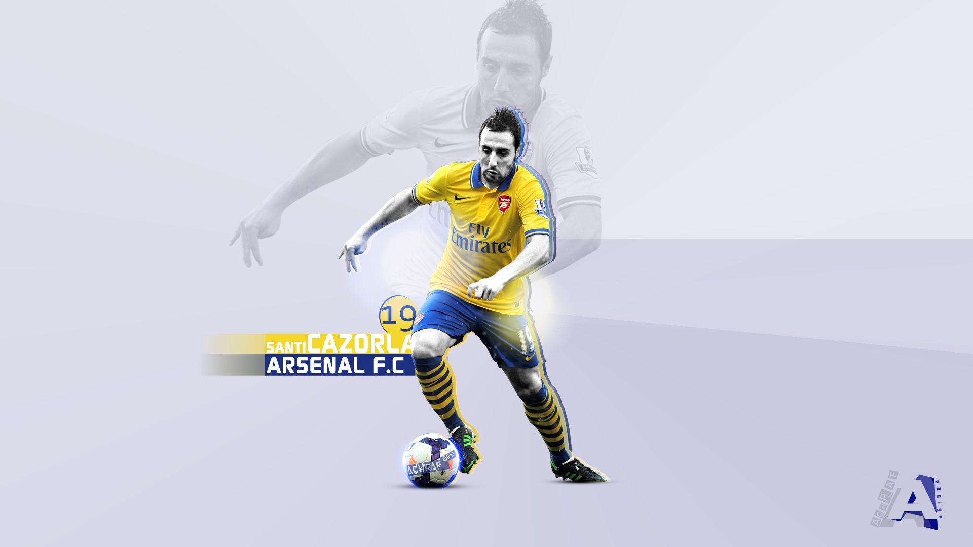 Descarga gratuita de fondo de pantalla para móvil de Fútbol, Deporte, Arsenal Fc, Santi Cazorla.