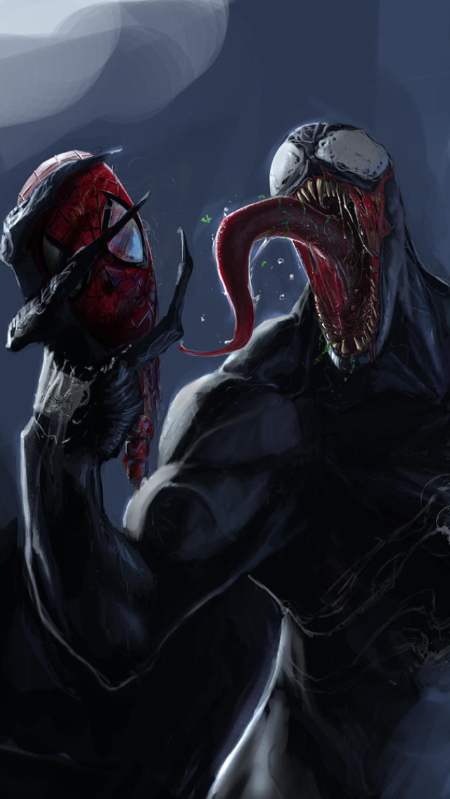 Handy-Wallpaper Comics, Venom kostenlos herunterladen.