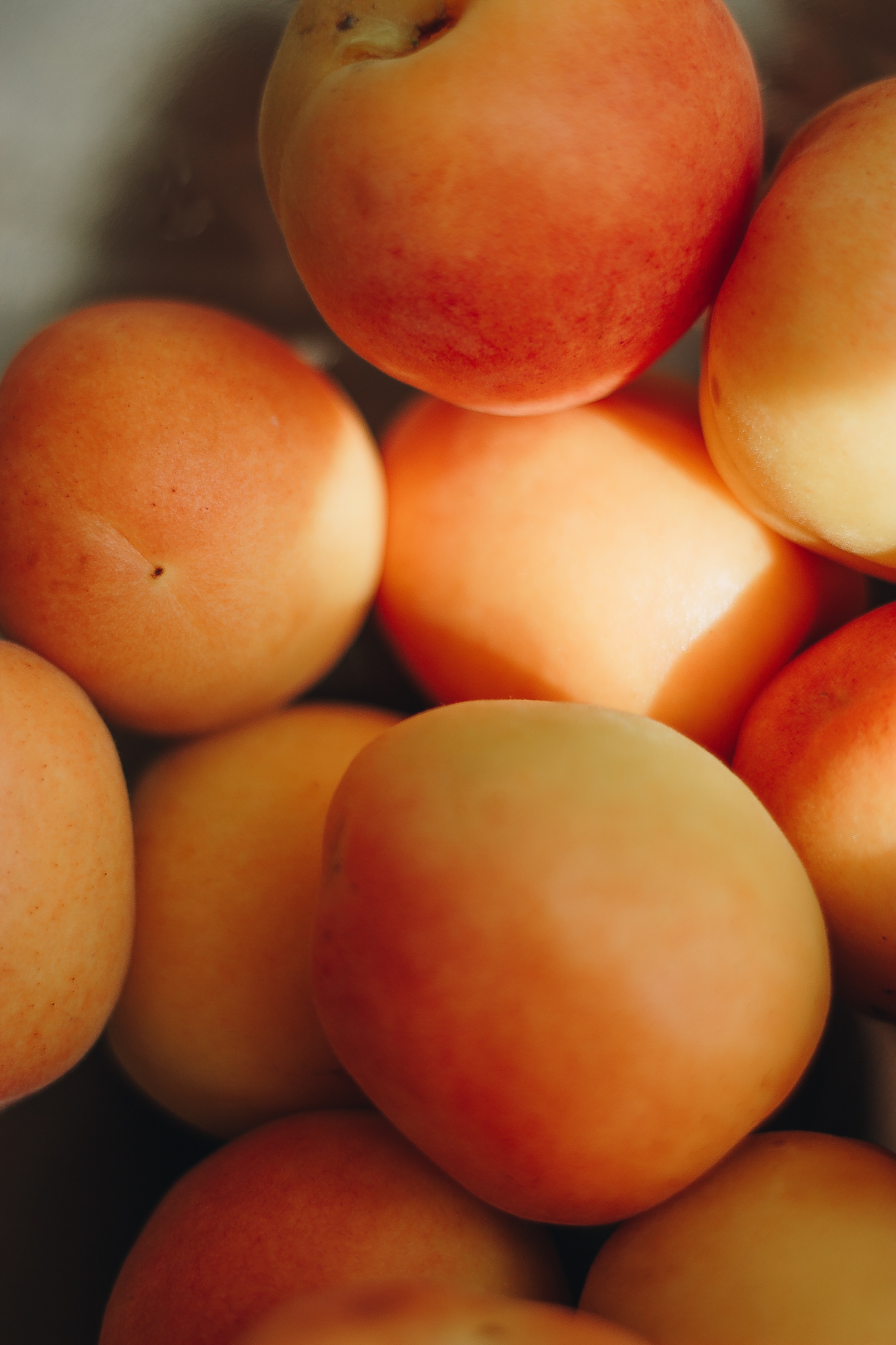 116530 скачать картинку абрикосы, фрукты, еда, макро - обои и заставки бесплатно