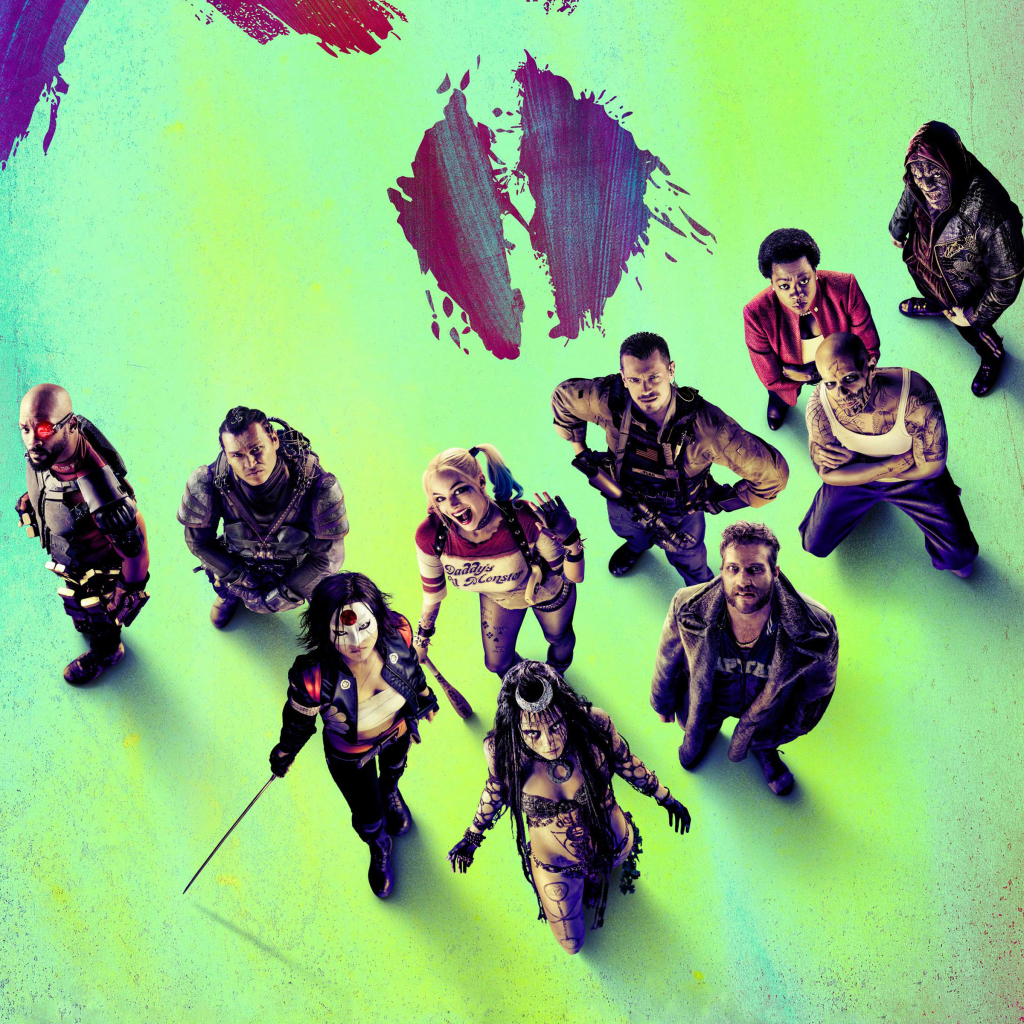 Baixar papel de parede para celular de Filme, Harley Quinn, Crocodilo Assassino, Pistoleiro, Esquadrão Suicida gratuito.