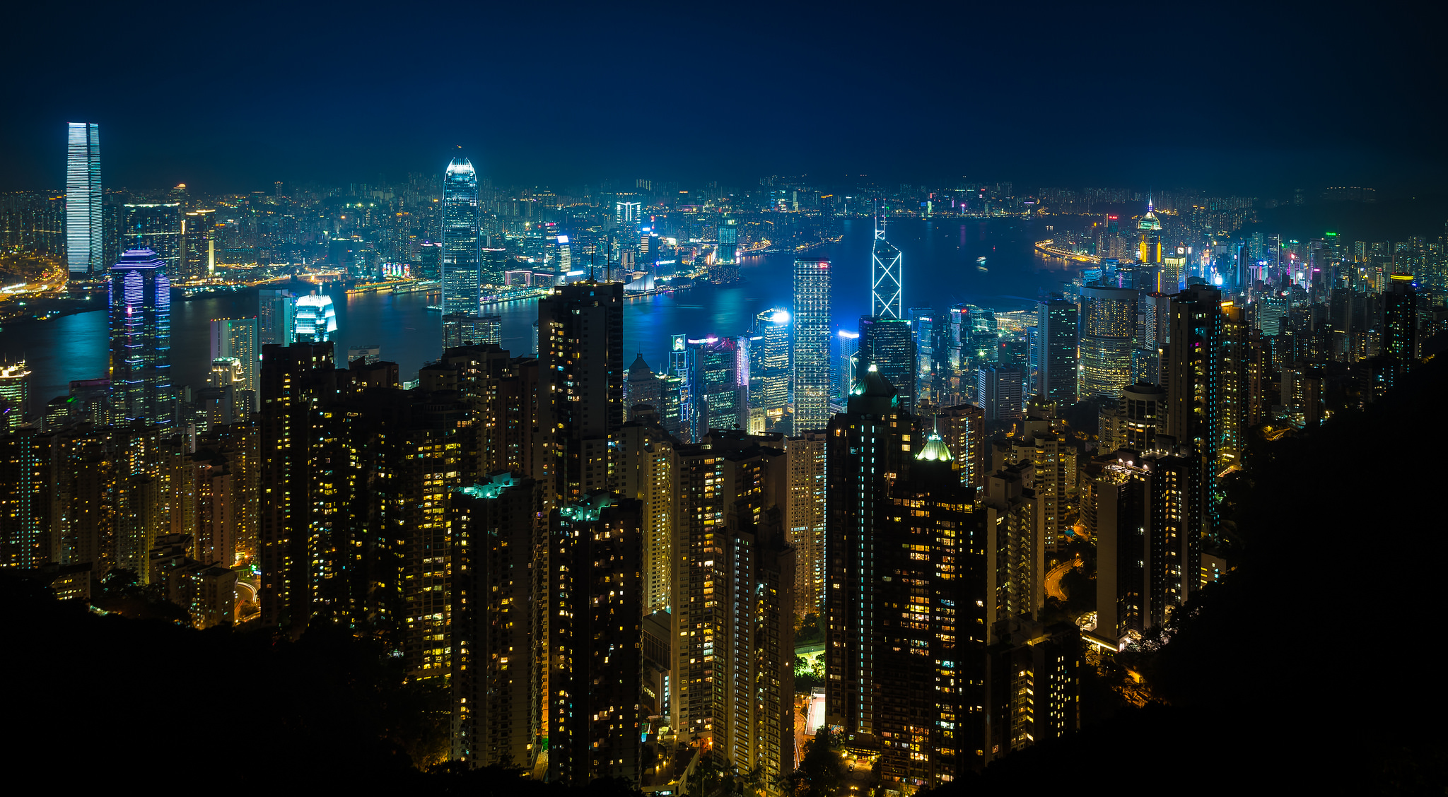 Download mobile wallpaper Cities, Hong Kong, Man Made for free.