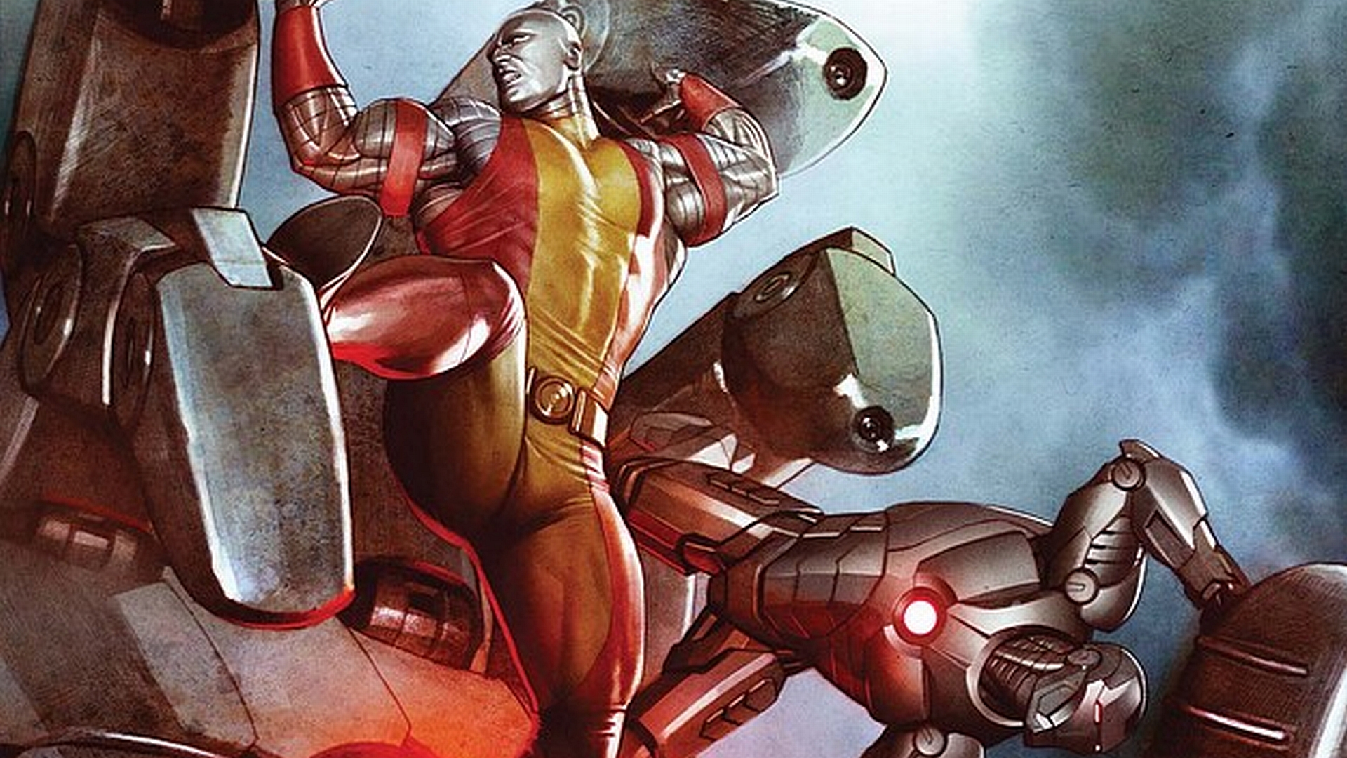 Baixe gratuitamente a imagem História Em Quadrinhos, X Men: O Filme, Colosso na área de trabalho do seu PC
