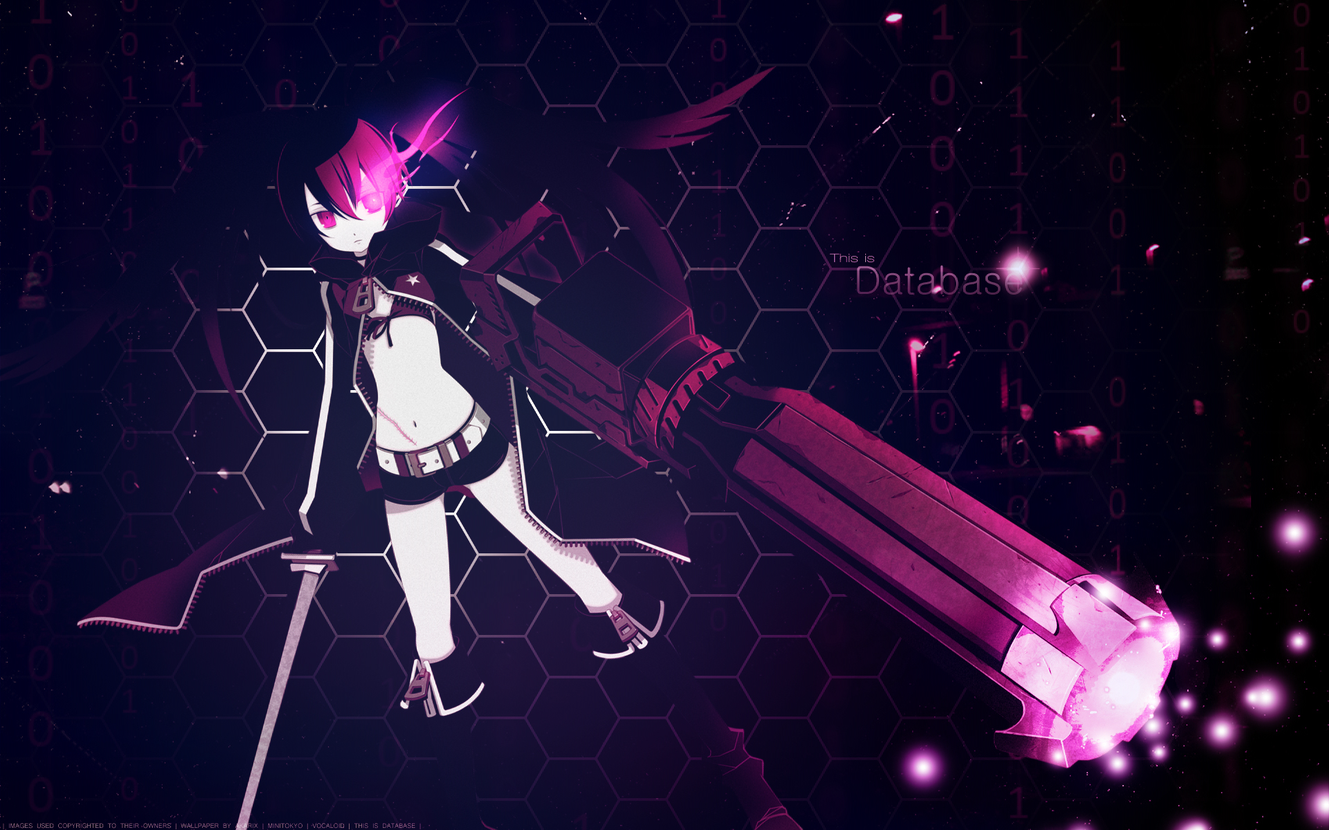 Free download wallpaper Anime, Black Rock Shooter, Cute on your PC desktop