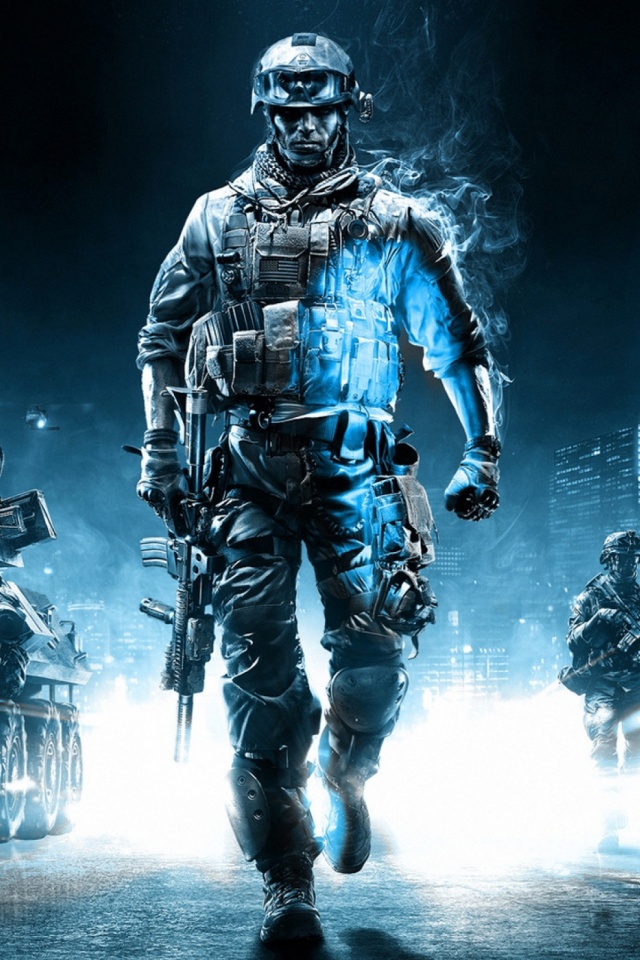 Download mobile wallpaper Weapon, Battlefield, Soldier, Video Game, Battlefield 3 for free.