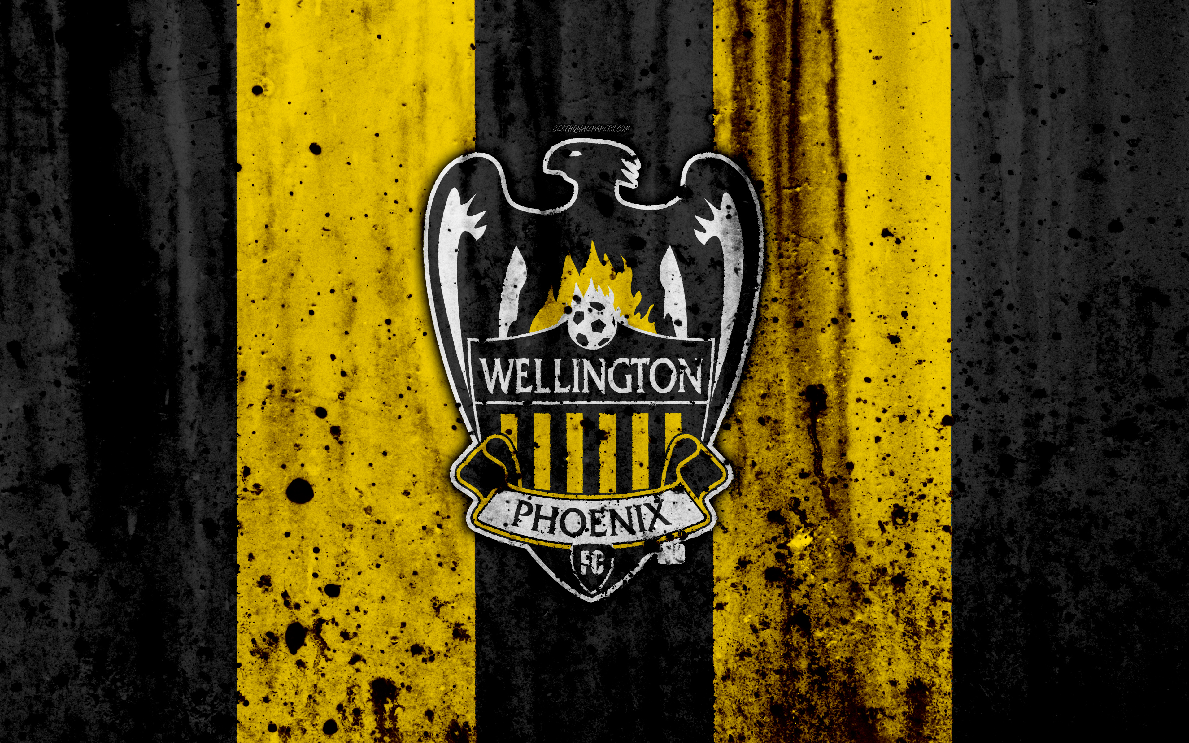 Download mobile wallpaper Sports, Logo, Emblem, Soccer, Wellington Phoenix Fc for free.
