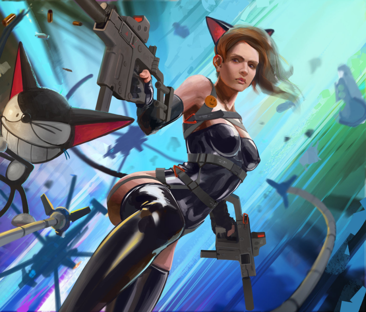 Free download wallpaper Sci Fi, Women Warrior on your PC desktop