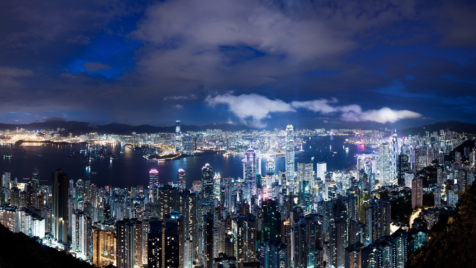 Download mobile wallpaper Cities, Hong Kong, Man Made for free.