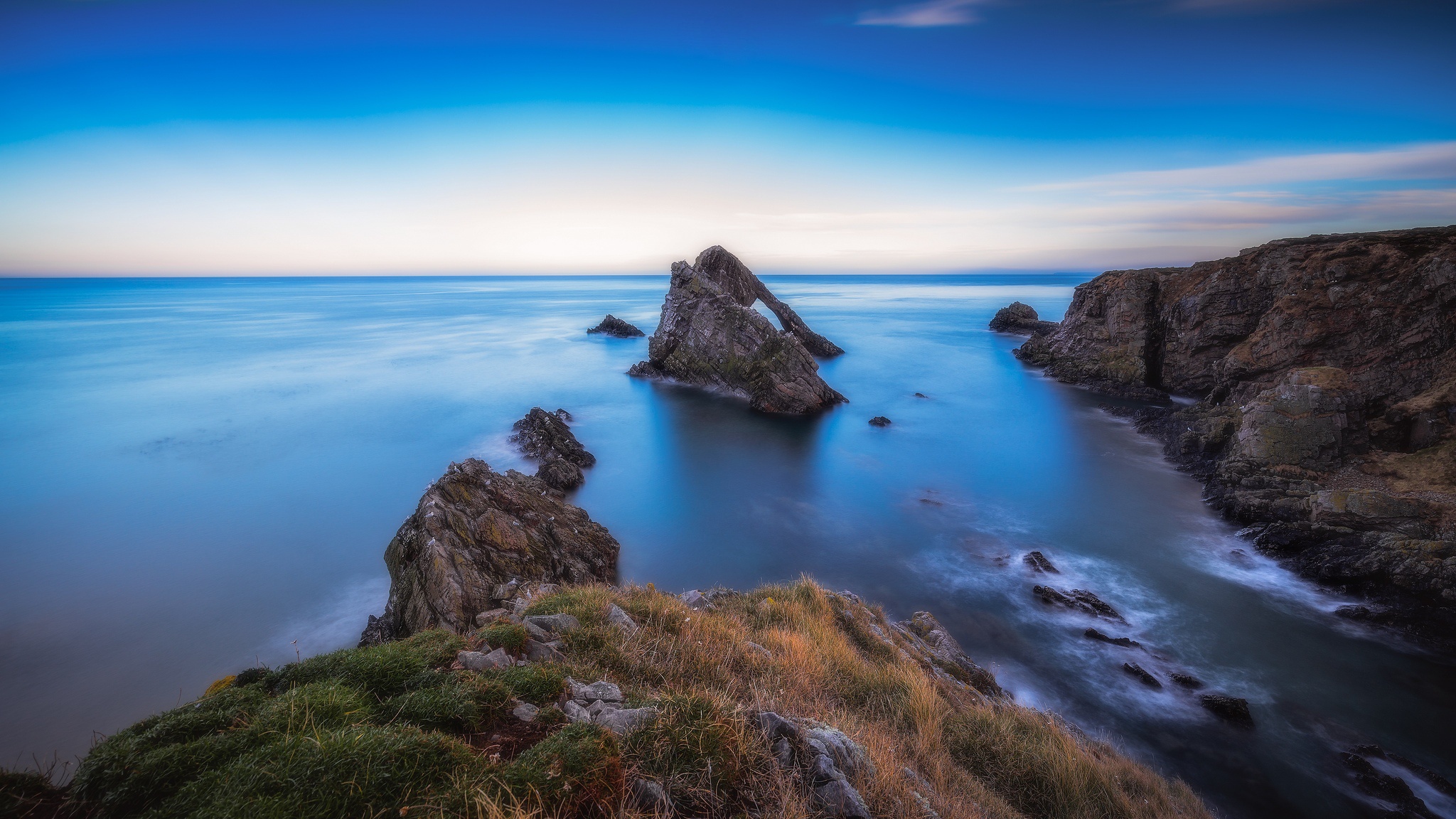 Descarga gratuita de fondo de pantalla para móvil de Naturaleza, Horizonte, Costa, Océano, Tierra/naturaleza.