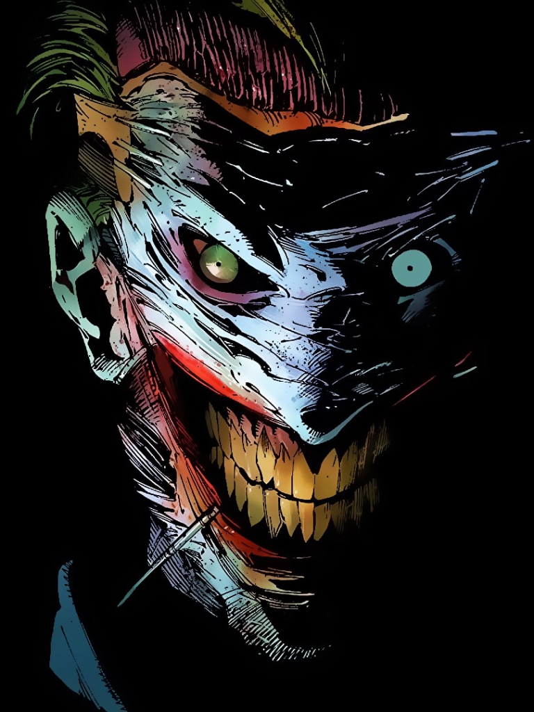 Téléchargez des papiers peints mobile Joker, Sombre, Sinistre, Bande Dessinées, Terrifiant, Bandes Dessinées Dc gratuitement.