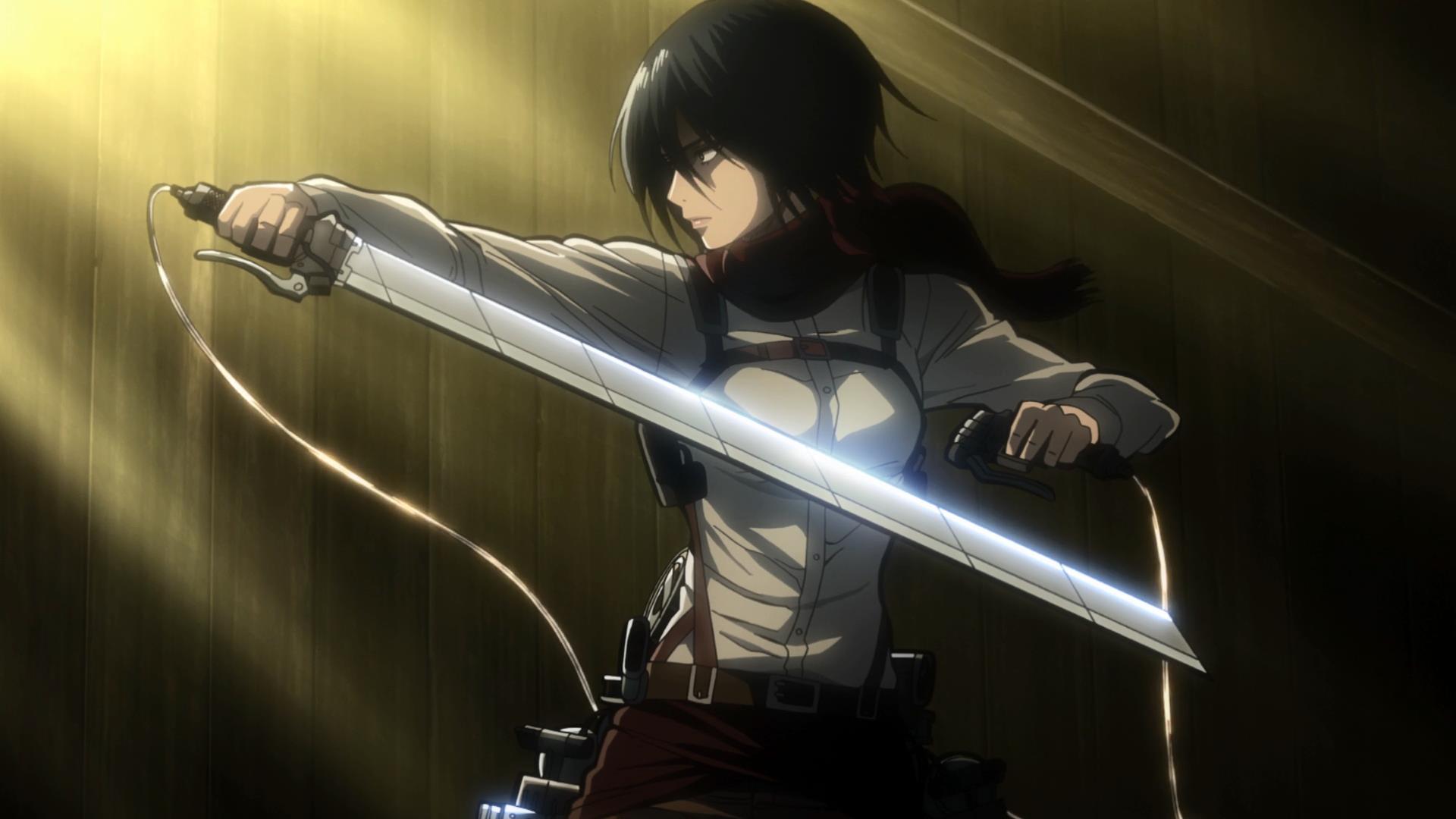 Handy-Wallpaper Animes, Mikasa Ackermann, Attack On Titan kostenlos herunterladen.