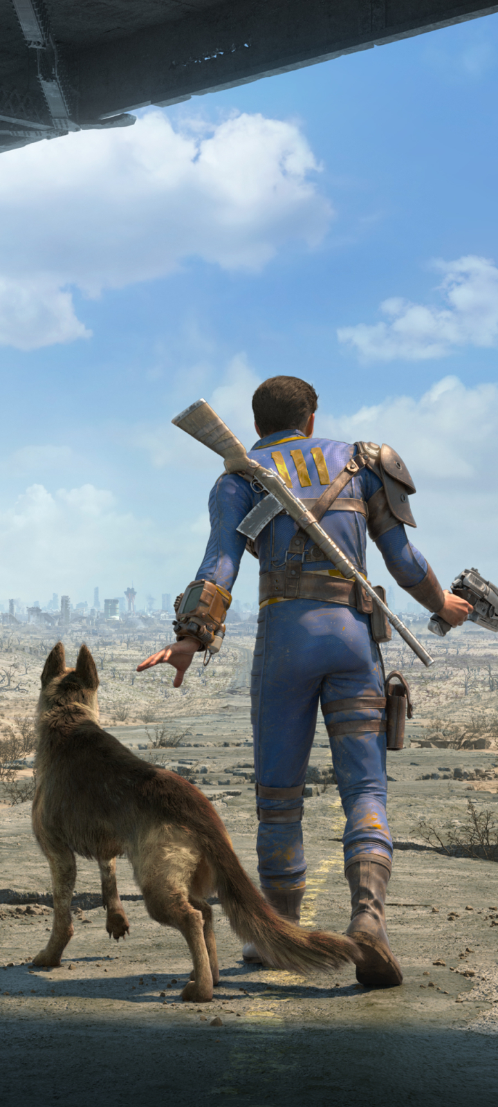 Скачать картинку Видеоигры, Выпадать, Фоллаут 4, Единственный Выживший (Fallout 4) в телефон бесплатно.