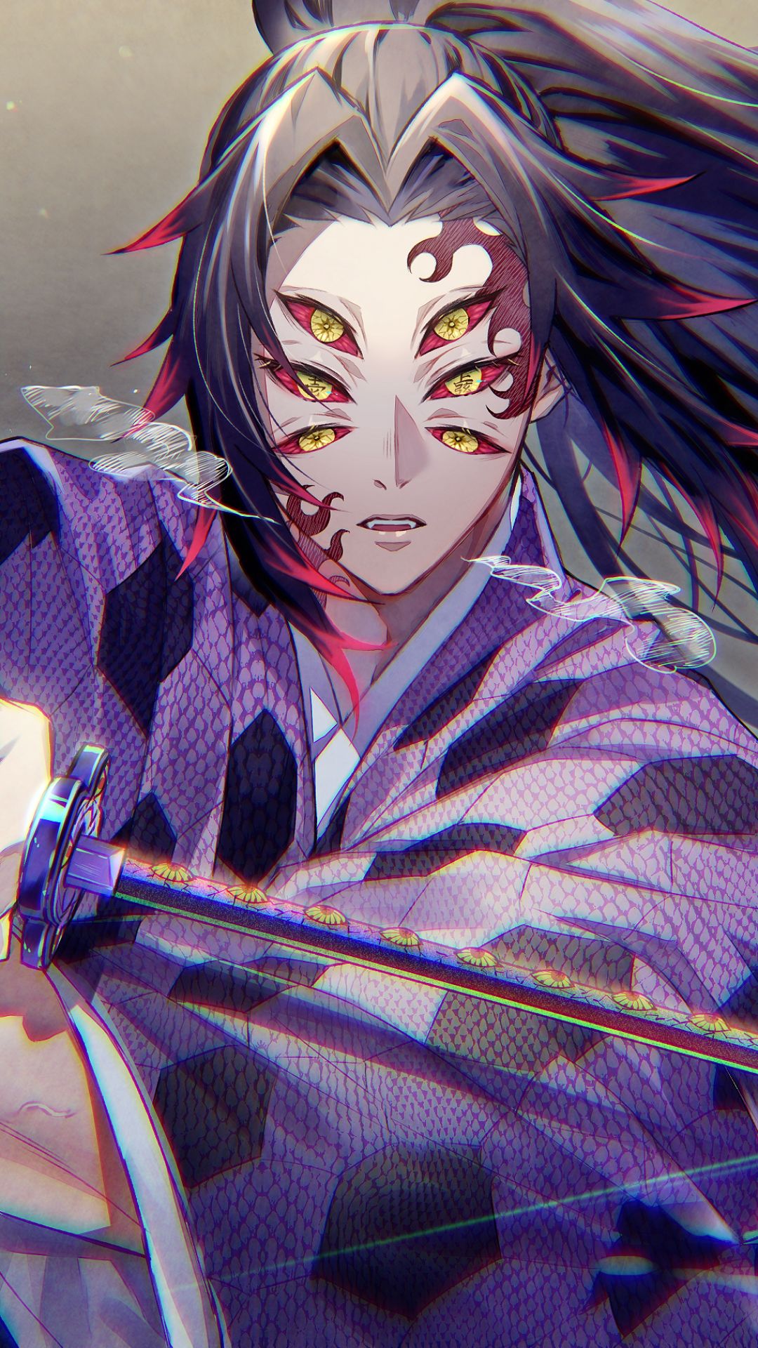 Descarga gratuita de fondo de pantalla para móvil de Animado, Demon Slayer: Kimetsu No Yaiba, Kokushibo (Asesino De Demonios).