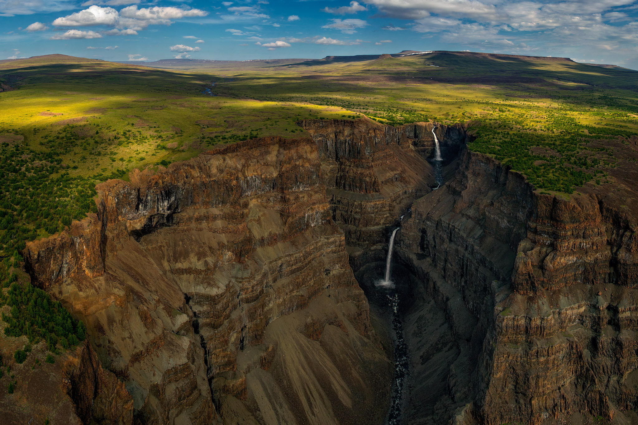 Free download wallpaper Landscape, Waterfall, Earth, Cliff on your PC desktop