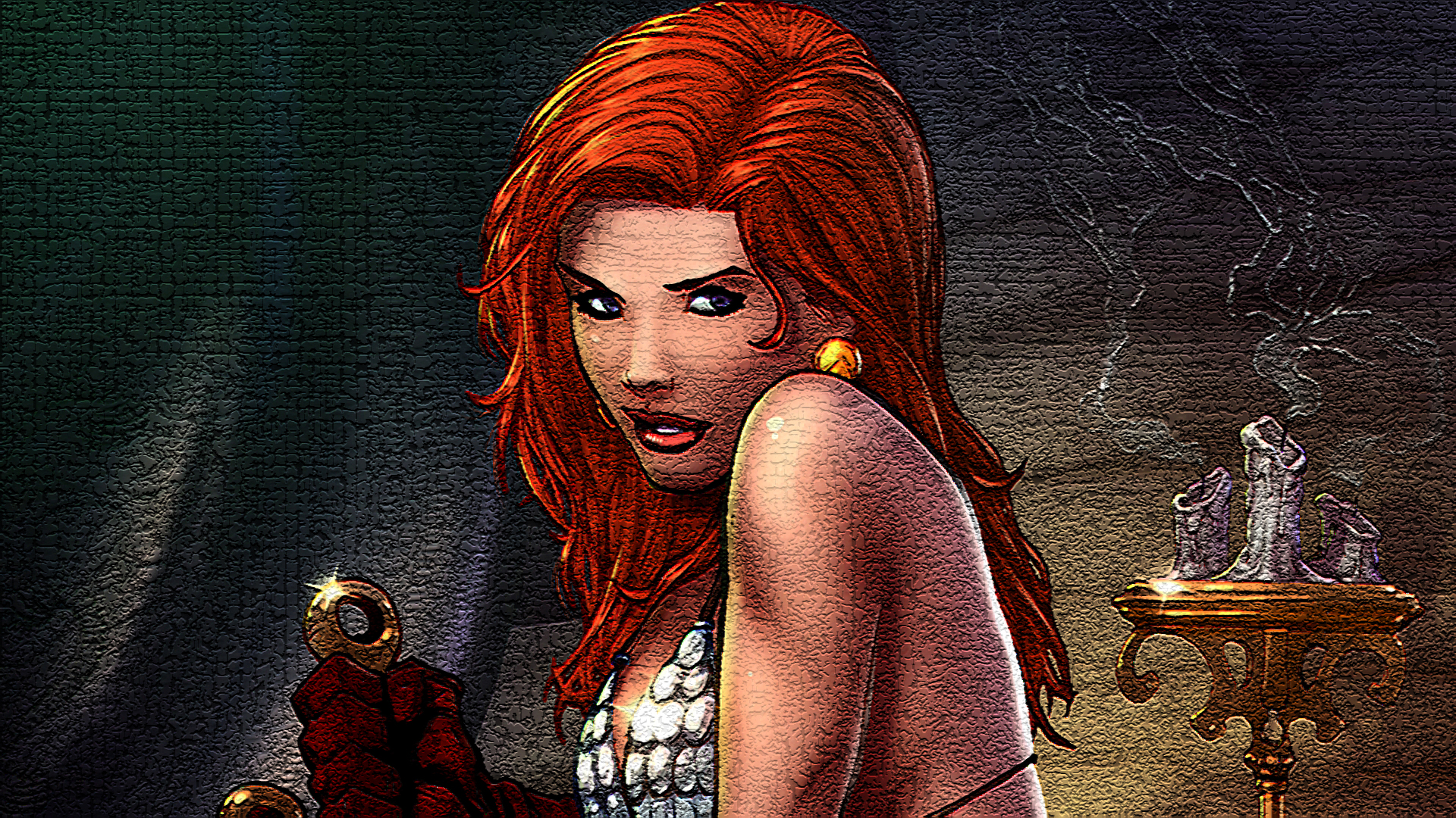 Handy-Wallpaper Comics, Red Sonja kostenlos herunterladen.