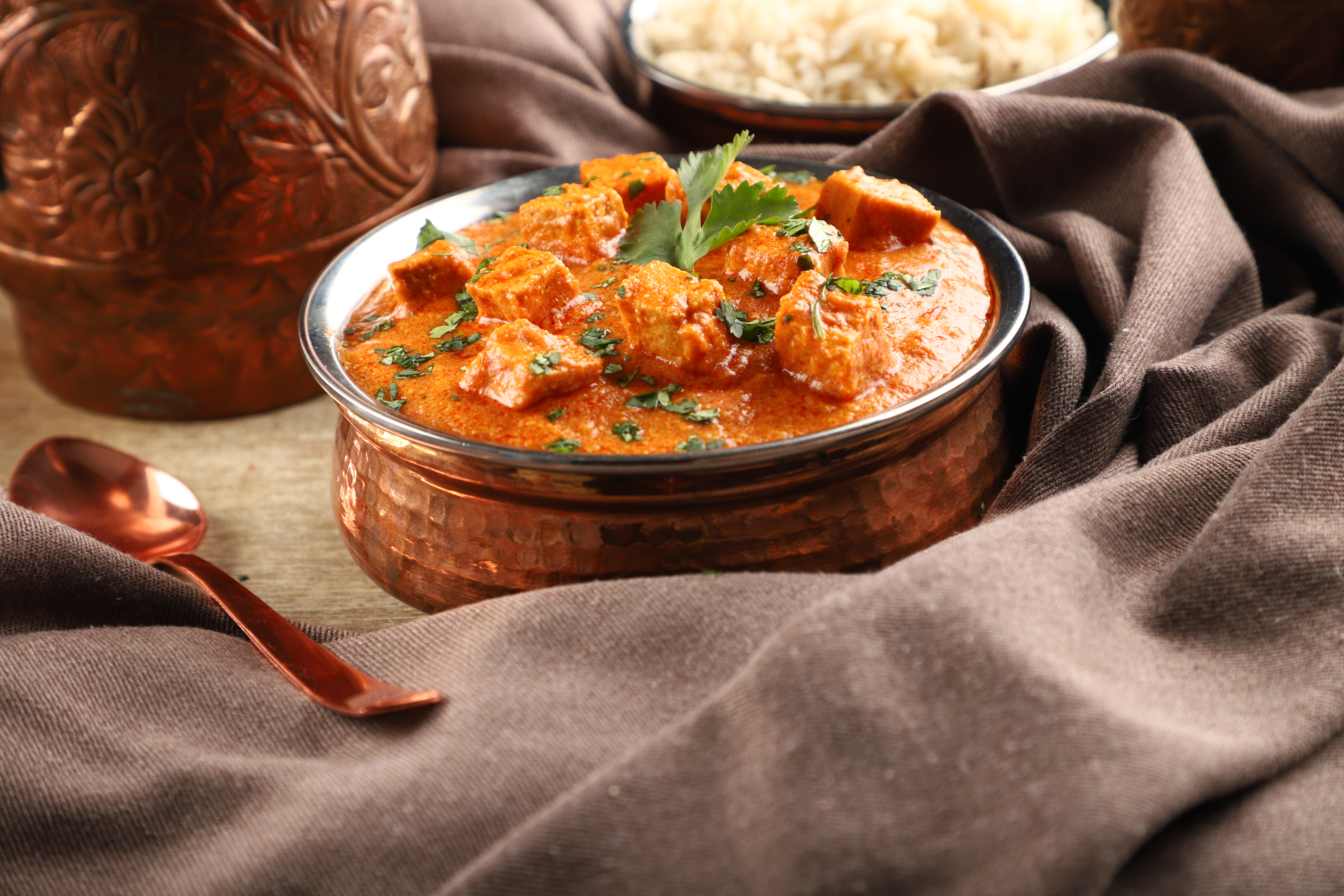 Download mobile wallpaper Food, Curry, Shahi Paneer for free.