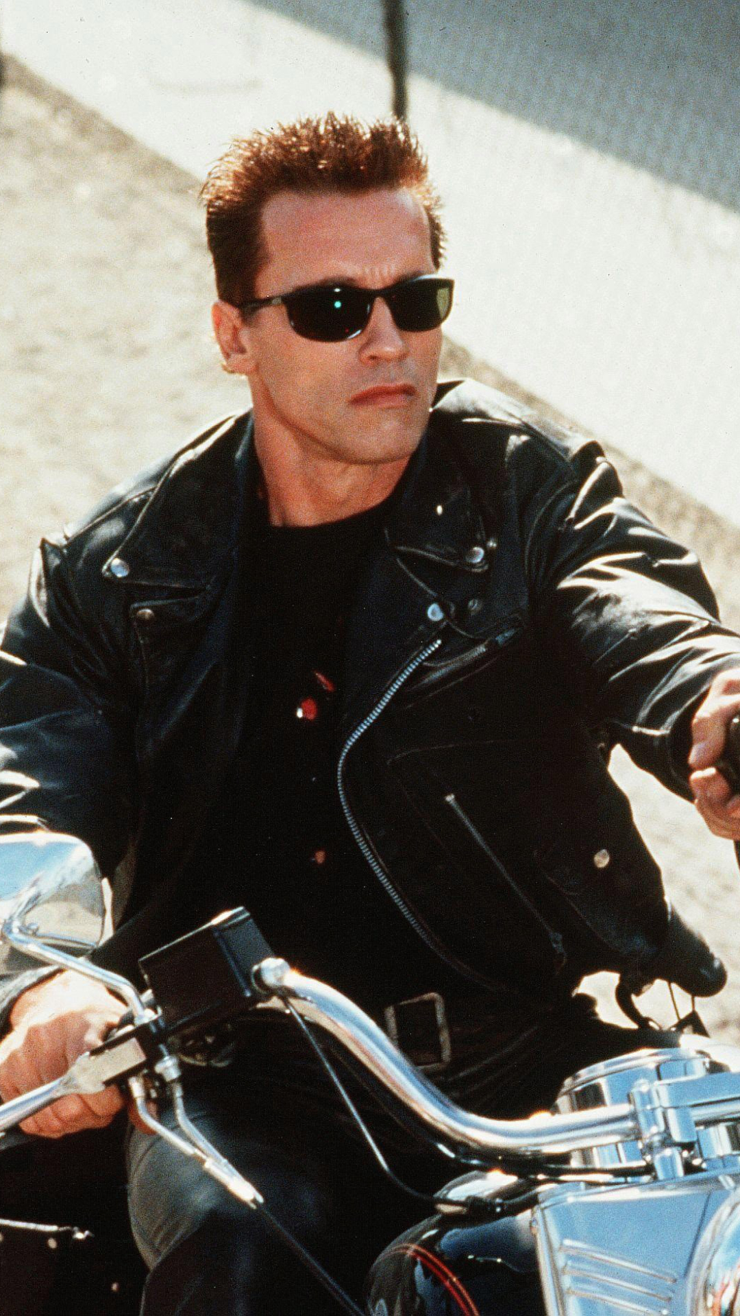 Descarga gratuita de fondo de pantalla para móvil de Arnold Schwarzenegger, Terminator, Películas, Terminator 2: El Juicio Final, El Terminador.