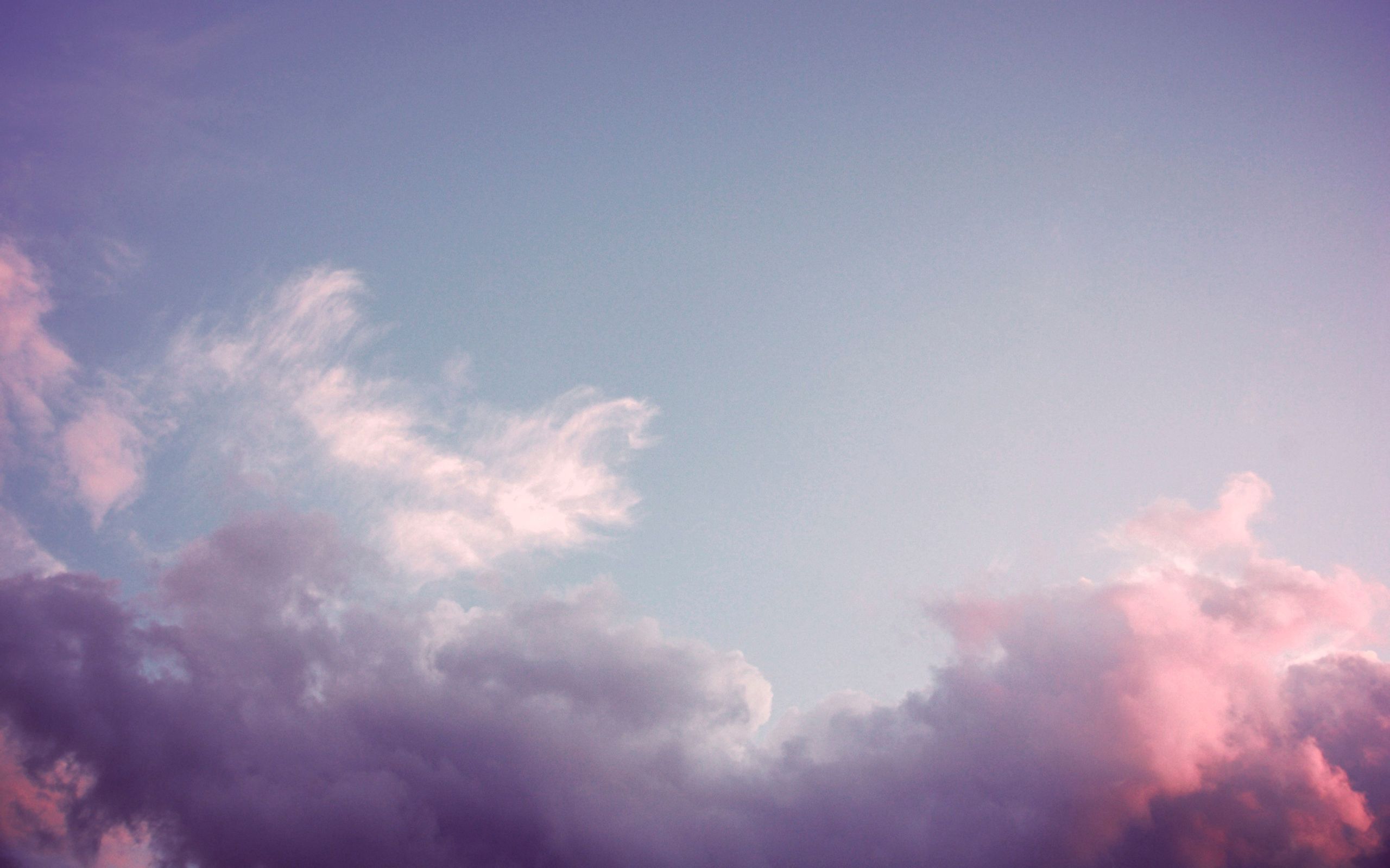 Handy-Wallpaper Sky, Clouds, Rosa, Natur kostenlos herunterladen.
