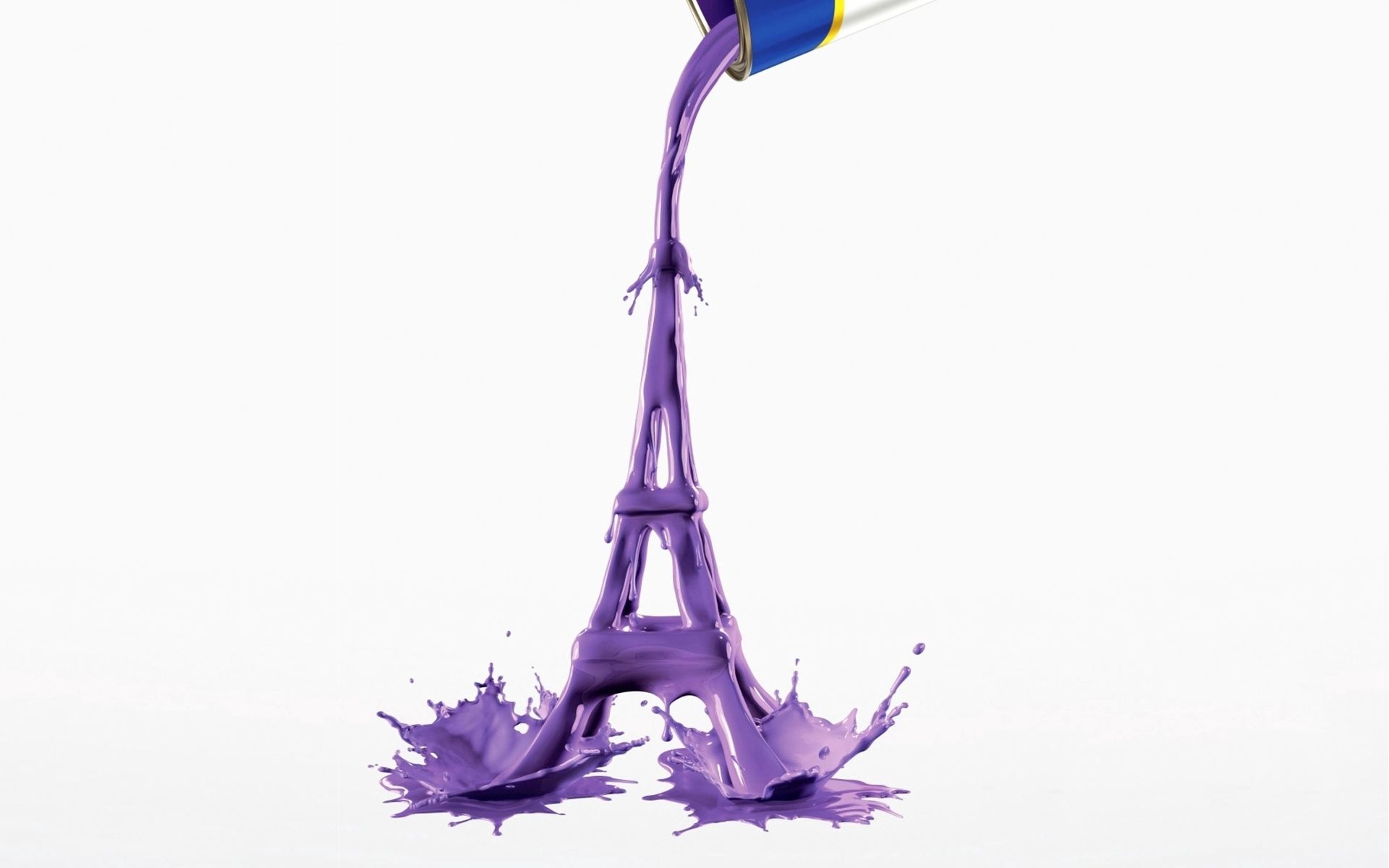 paint, miscellaneous, eiffel tower, background, miscellanea, figure for android