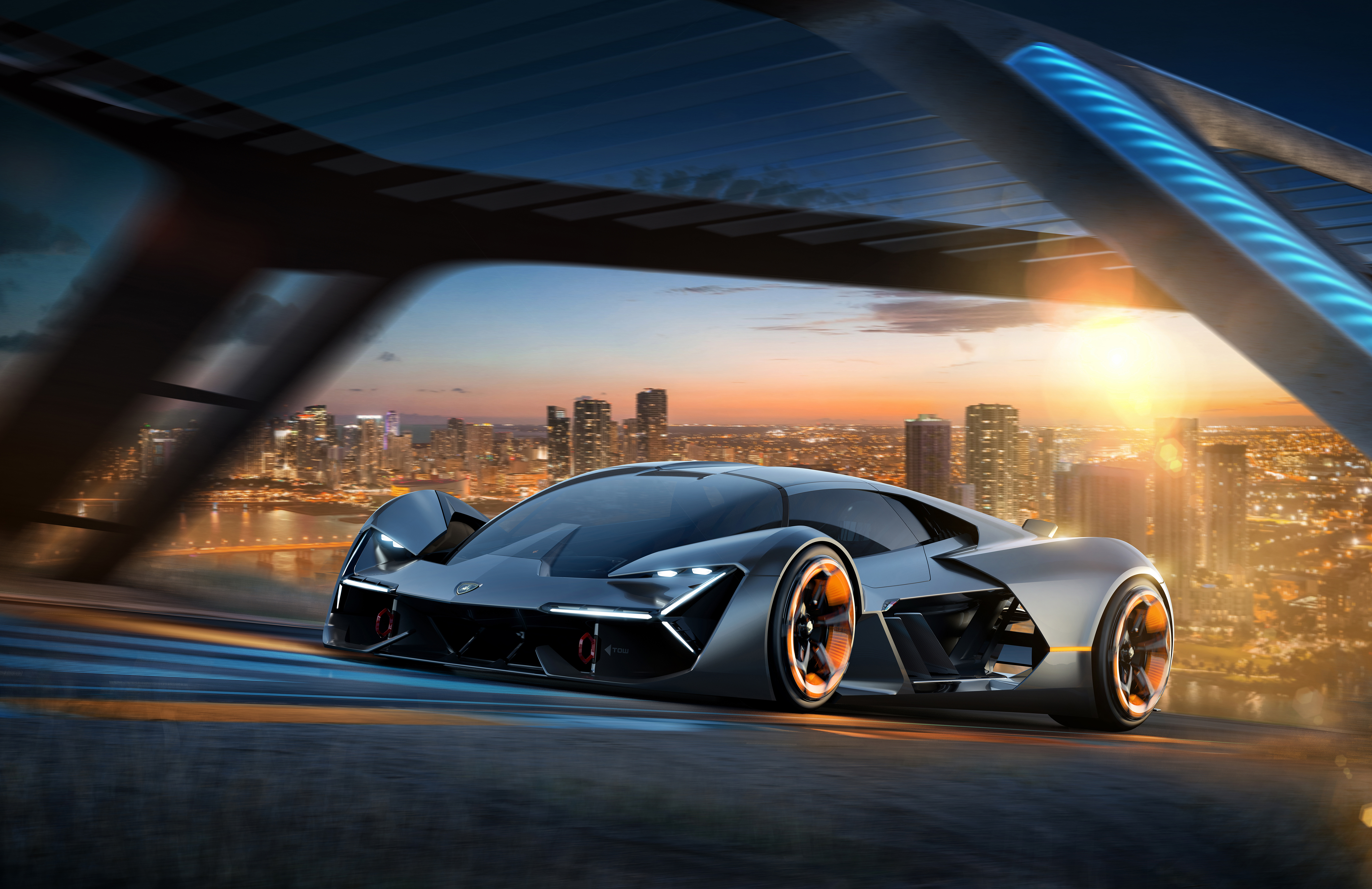 Laden Sie Lamborghini Terzo Millennium HD-Desktop-Hintergründe herunter