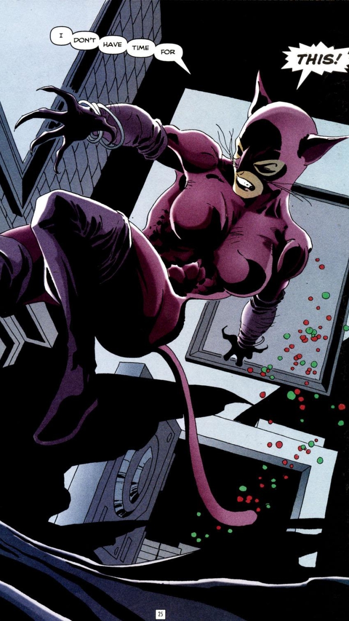comics, batman: the long halloween, catwoman, batman