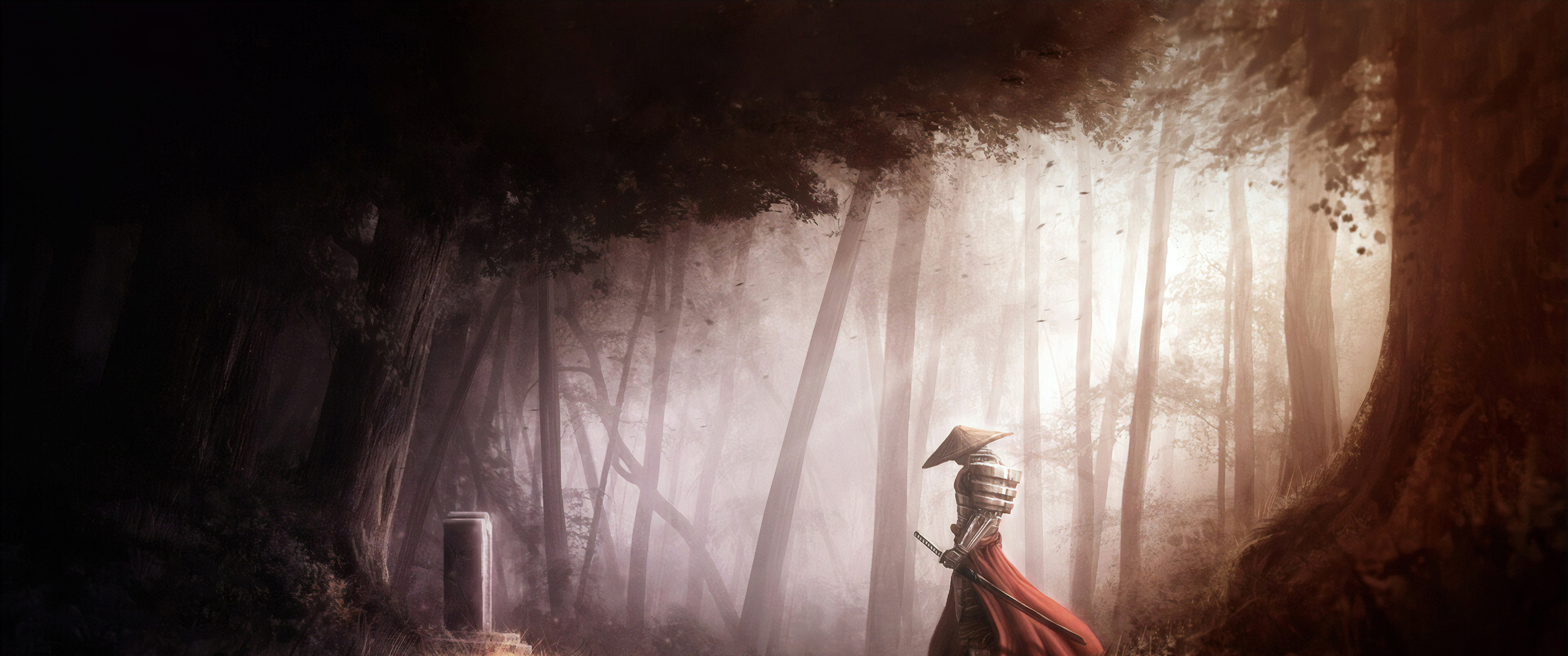 Free download wallpaper Fantasy, Samurai on your PC desktop