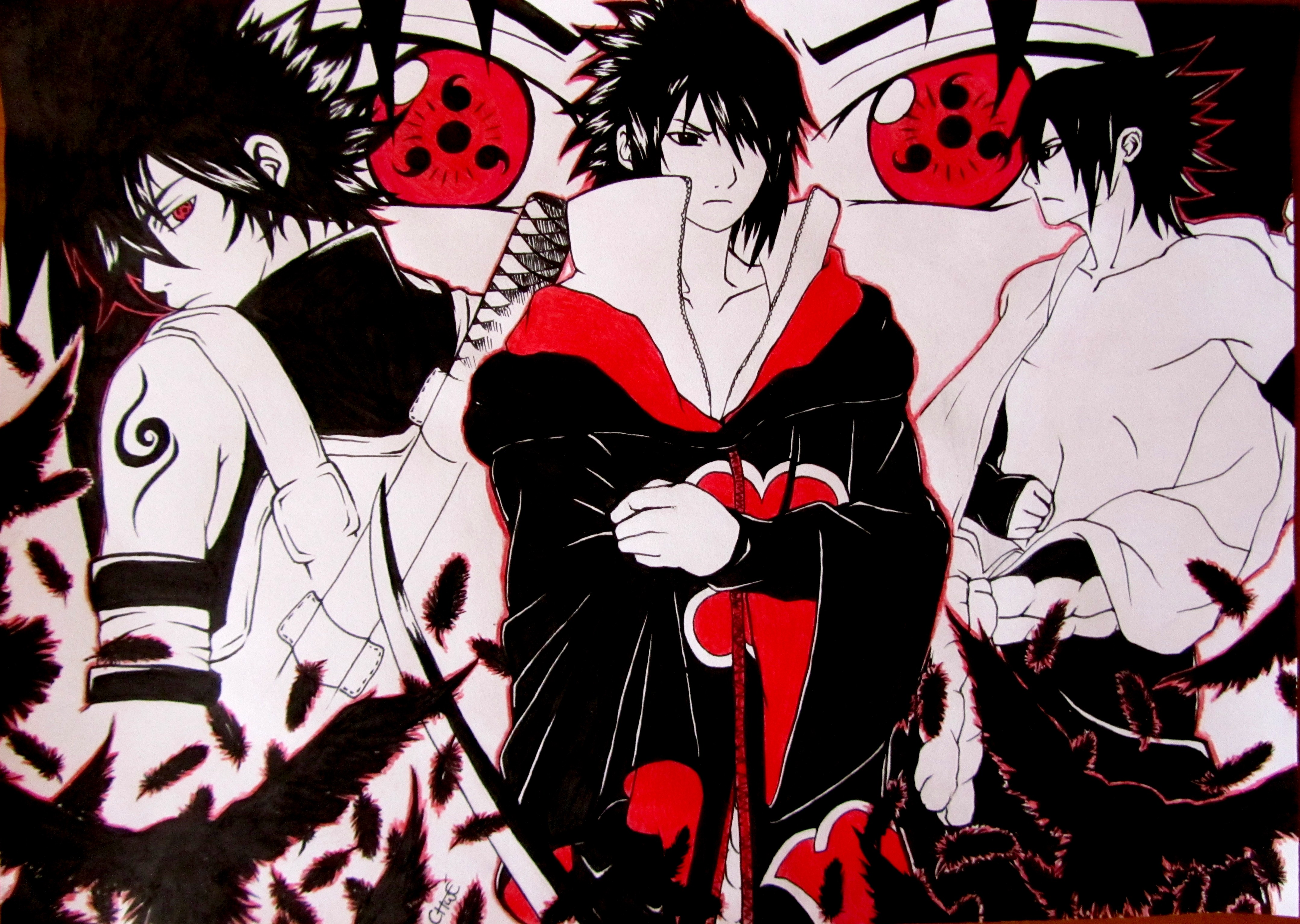 Download mobile wallpaper Anime, Naruto, Sasuke Uchiha, Sharingan (Naruto), Uchiha Clan for free.
