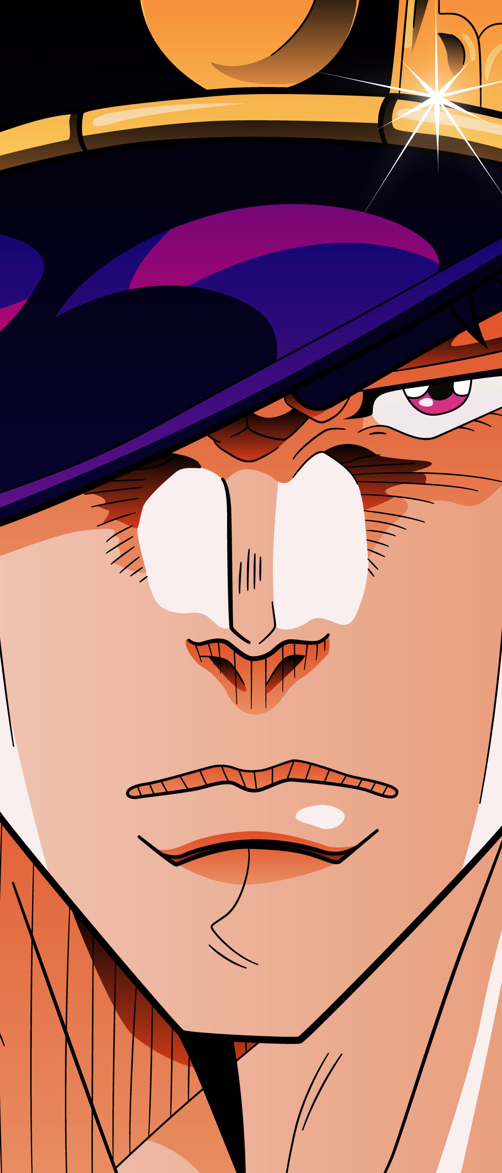 Handy-Wallpaper Animes, Jojo No Kimyō Na Bōken, Jotaro Kujo kostenlos herunterladen.