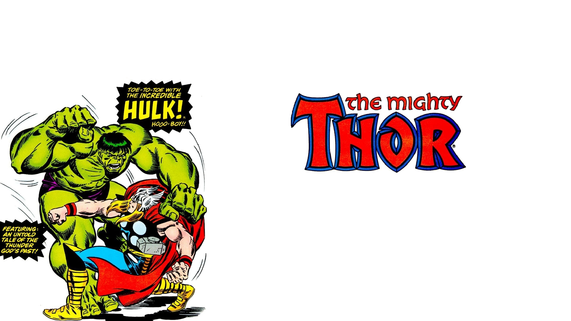 comics, the mighty thor, hulk, thor