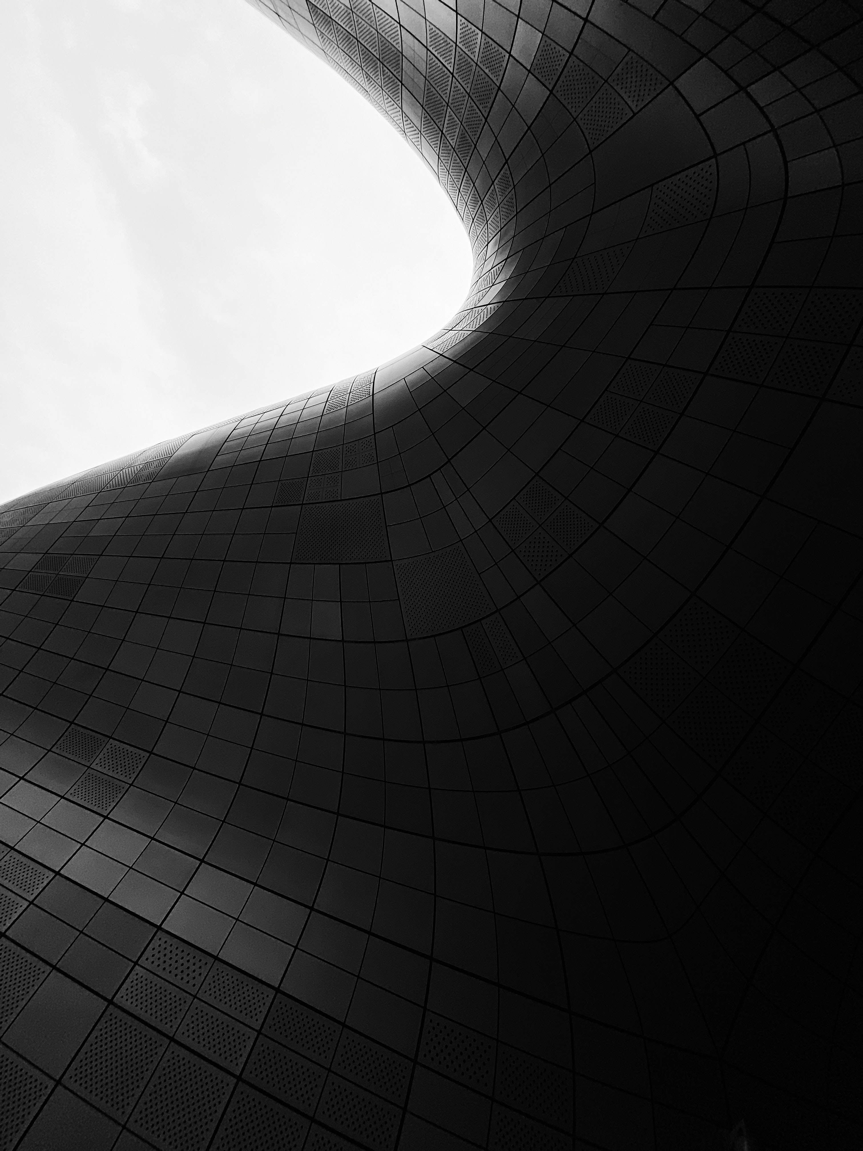 Free download wallpaper Building, Form, Bw, Chb, Architecture, Grey on your PC desktop