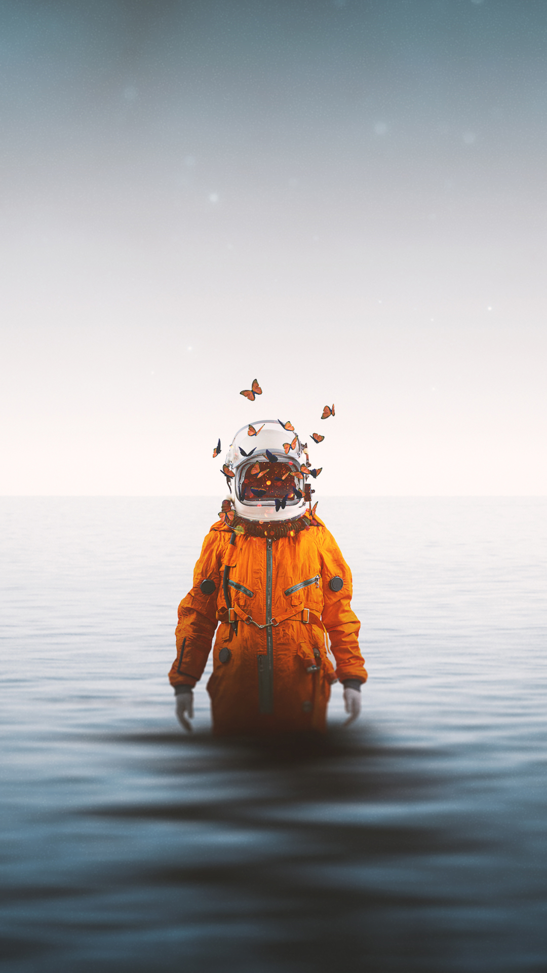 Handy-Wallpaper Science Fiction, Astronaut kostenlos herunterladen.