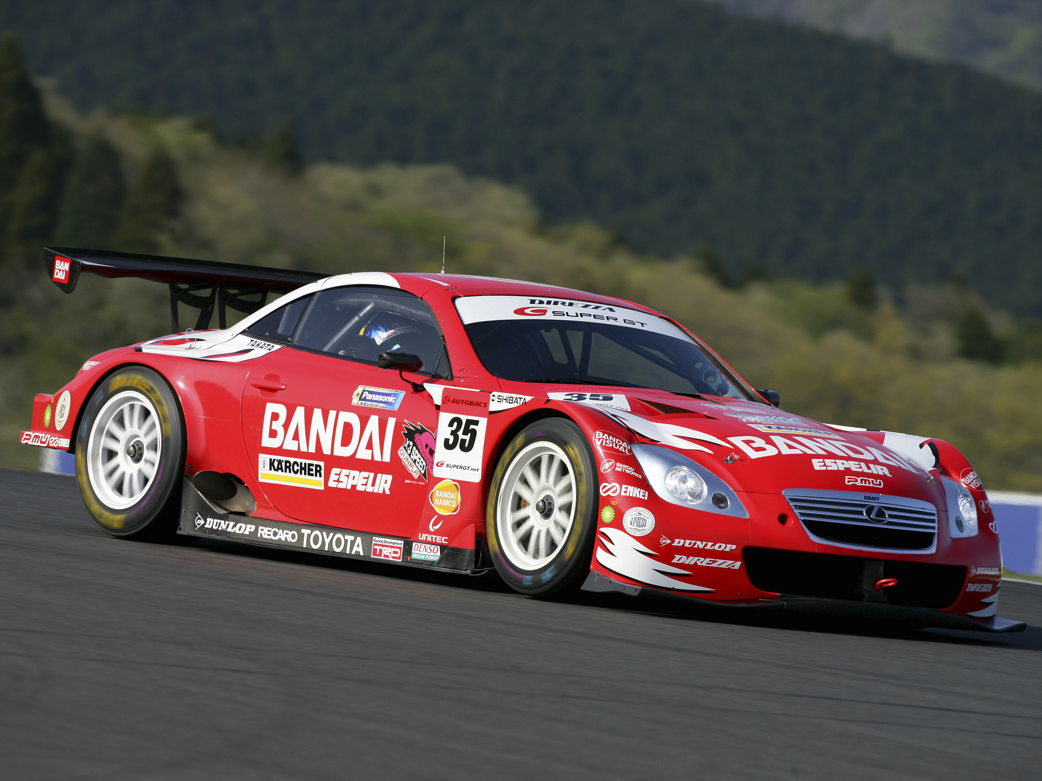 Download mobile wallpaper Super Gt Racing, Lexus, Racing, Vehicles for free.