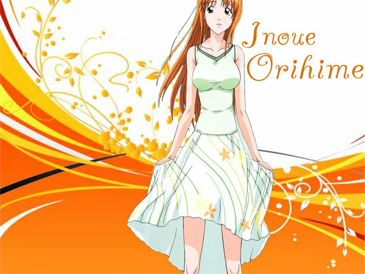 Baixar papel de parede para celular de Anime, Alvejante, Orihime Inoue gratuito.