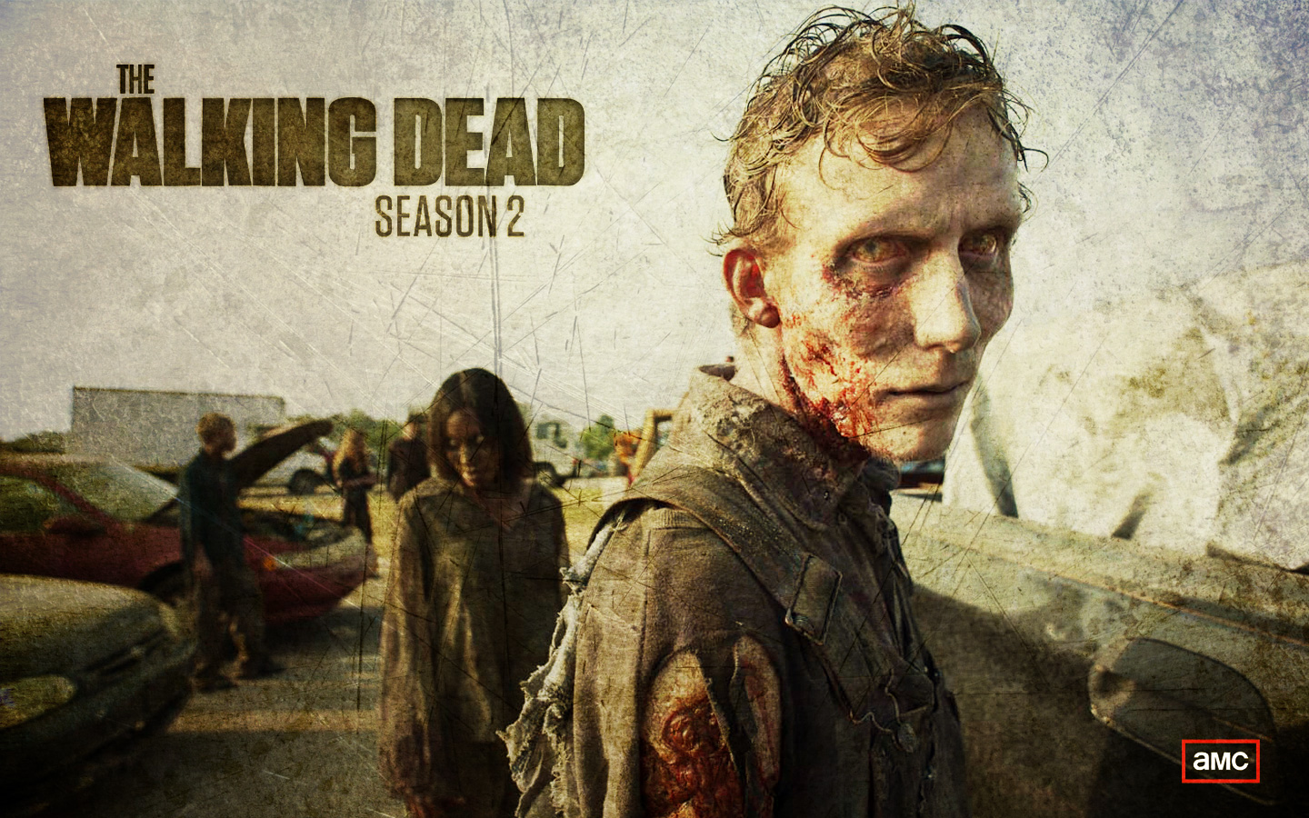 Handy-Wallpaper The Walking Dead, Zombie, Fernsehserien kostenlos herunterladen.