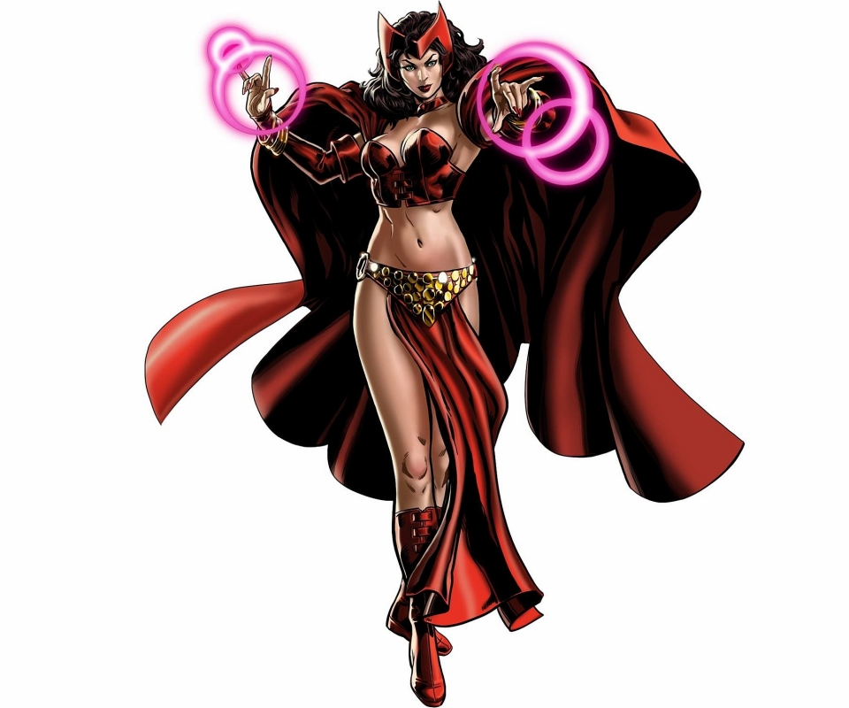 Free download wallpaper Comics, Scarlet Witch on your PC desktop