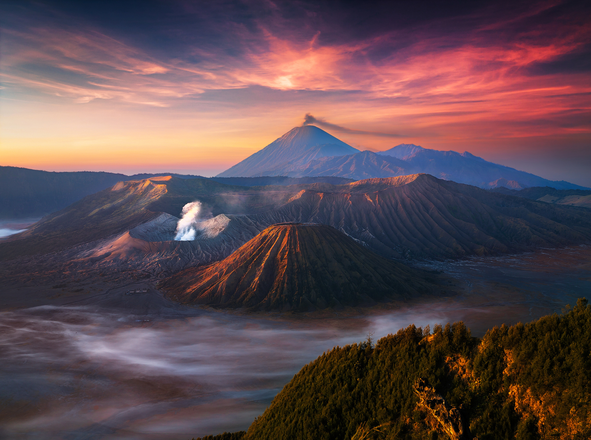 358019 télécharger l'image volcan, terre/nature, mont bromo, indonésie, paysage, montagne, volcans - fonds d'écran et économiseurs d'écran gratuits