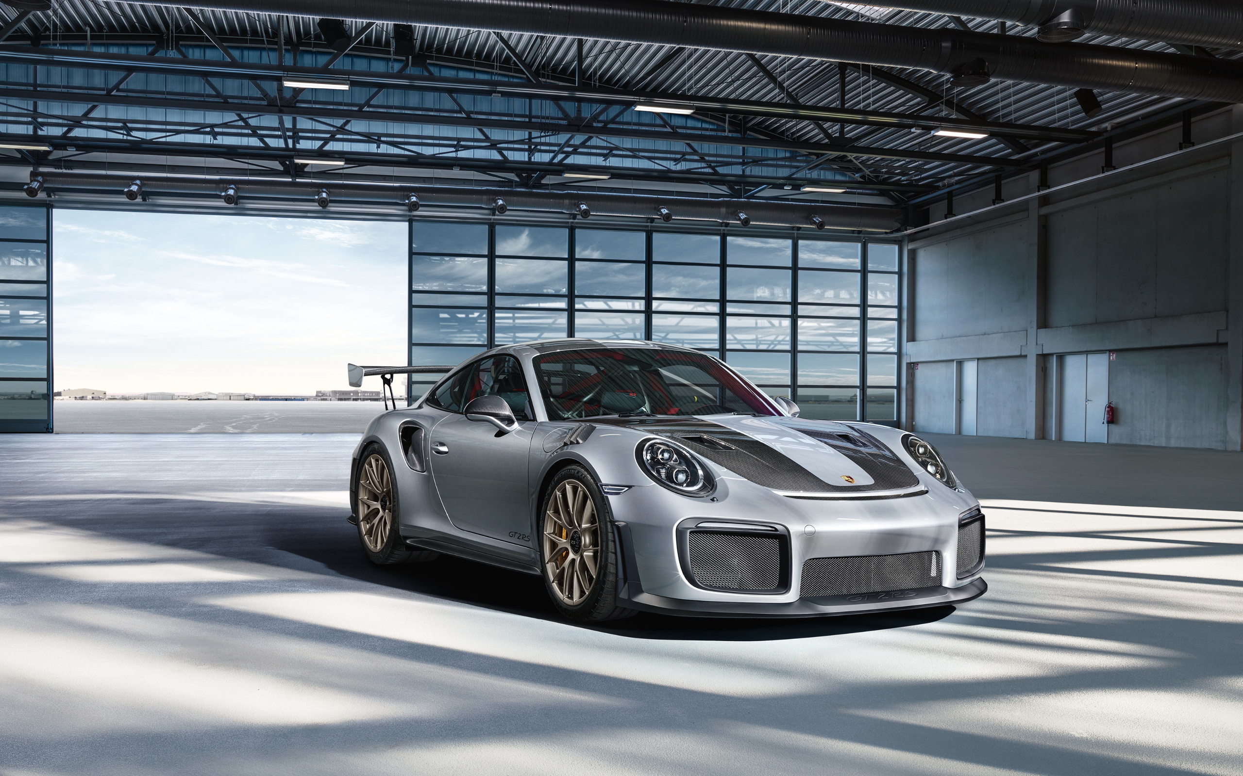 Download mobile wallpaper Porsche, Car, Porsche 911, Porsche 911 Gt2, Vehicles, Silver Car for free.