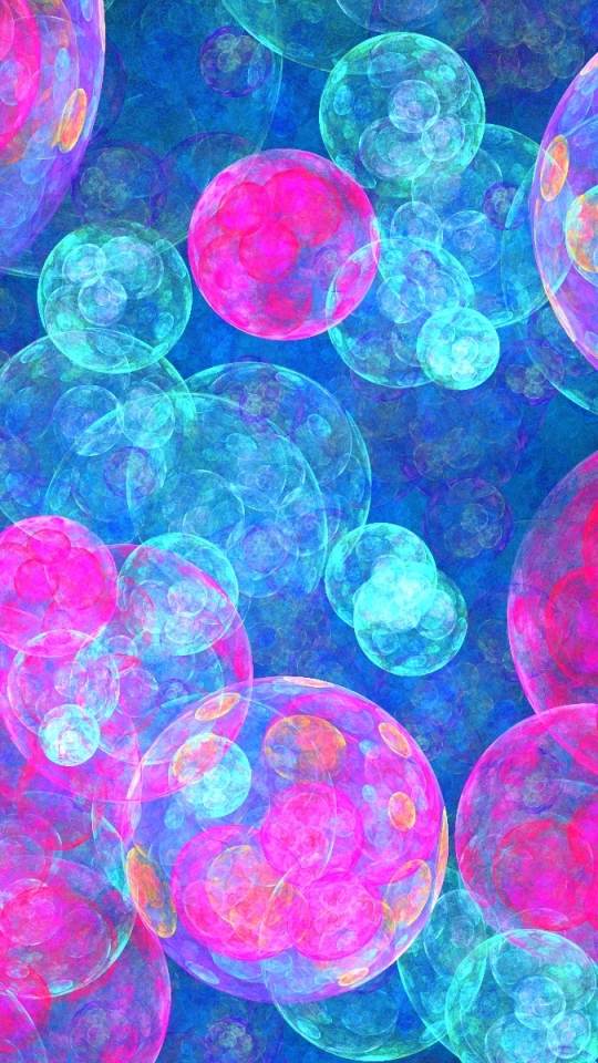 Download mobile wallpaper Abstract, Pink, Sphere for free.
