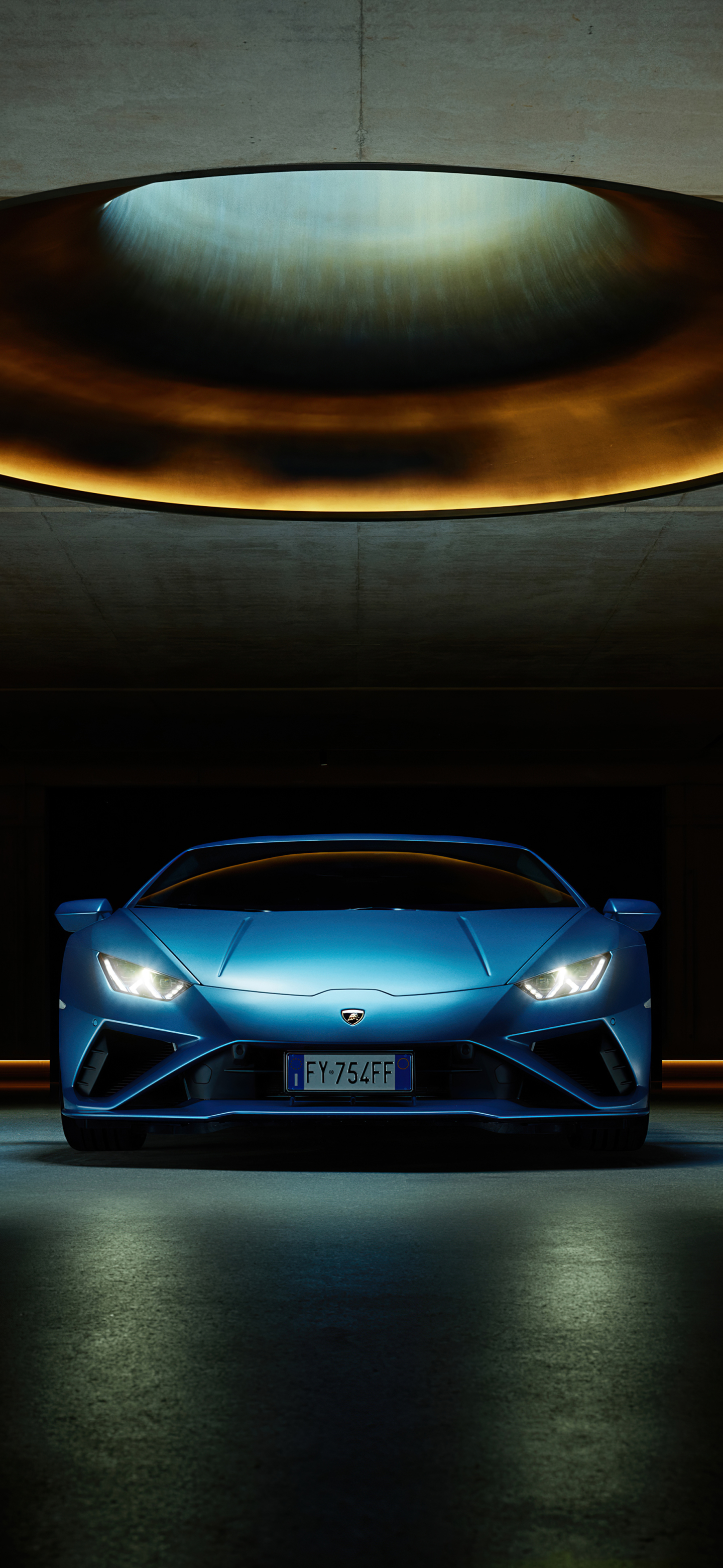 Завантажити шпалери Lamborghini Huracan Evo на телефон безкоштовно