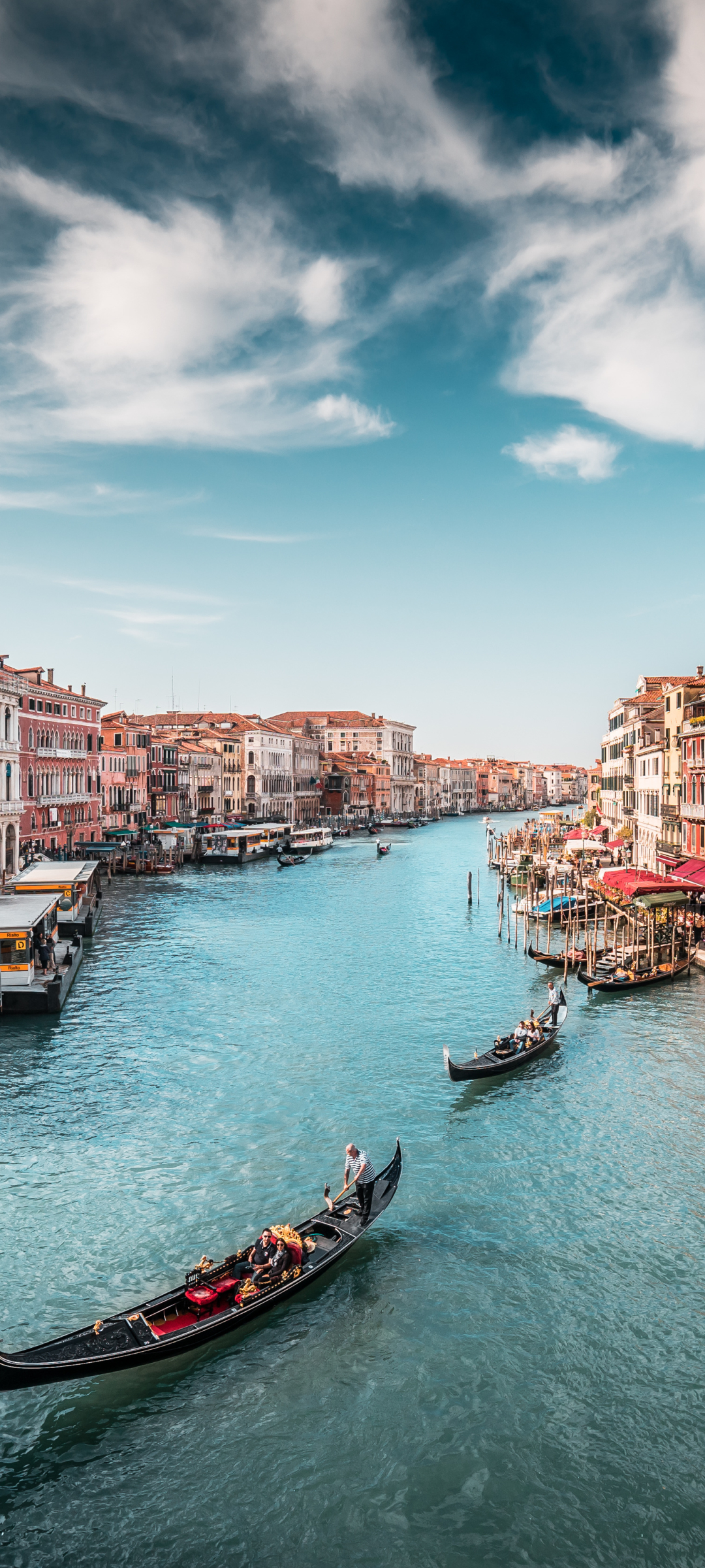 Скачати мобільні шпалери Міста, Італія, Венеція, Канал, Створено Людиною безкоштовно.