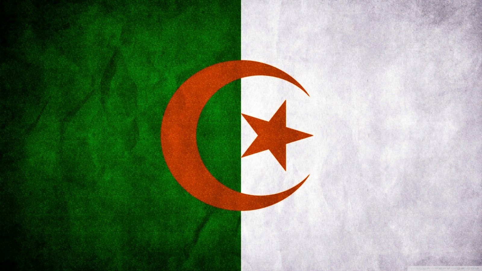 Download mobile wallpaper Flag Of Algeria, Flags, Misc for free.