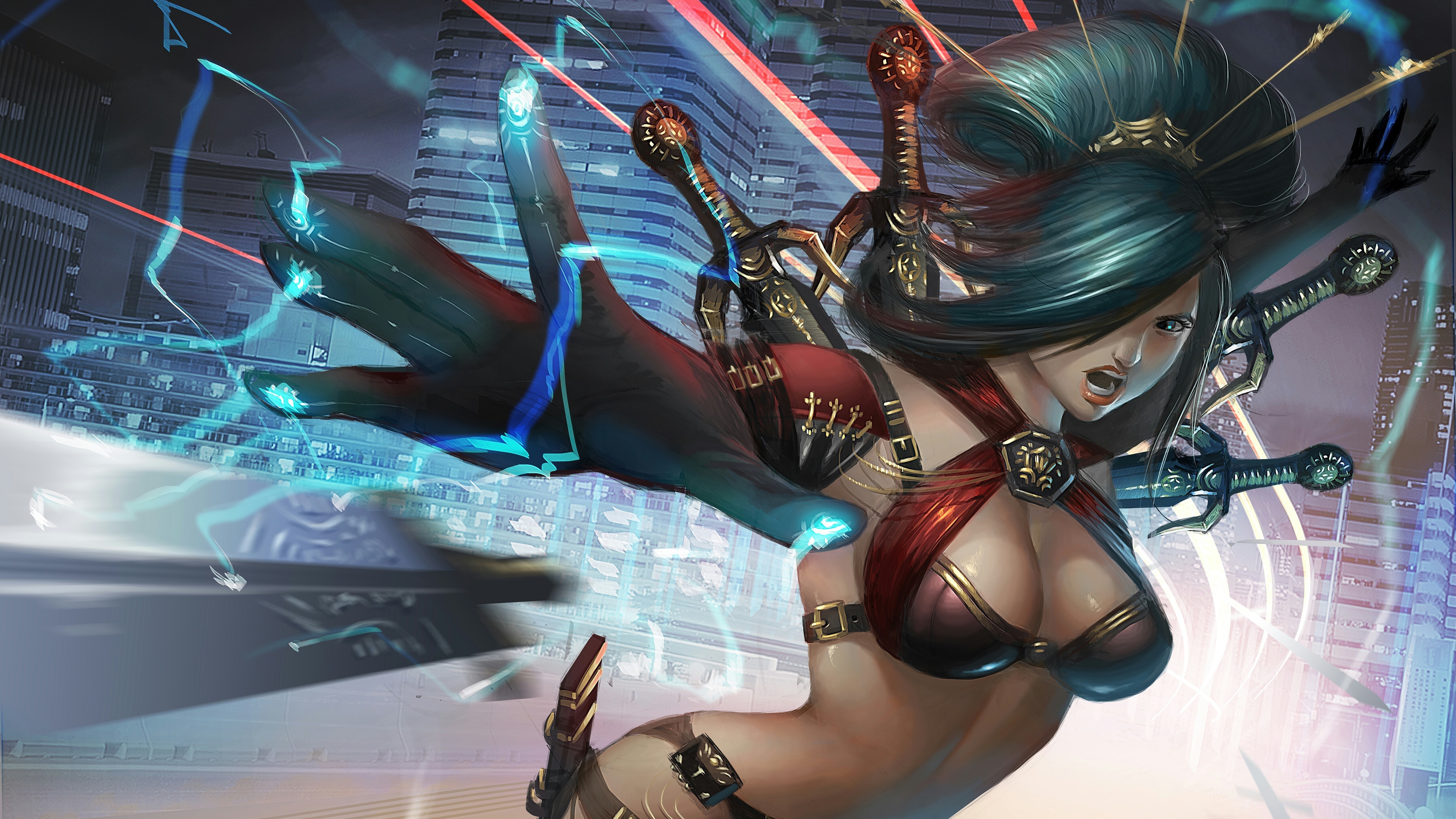 Free download wallpaper Fantasy, Women Warrior on your PC desktop